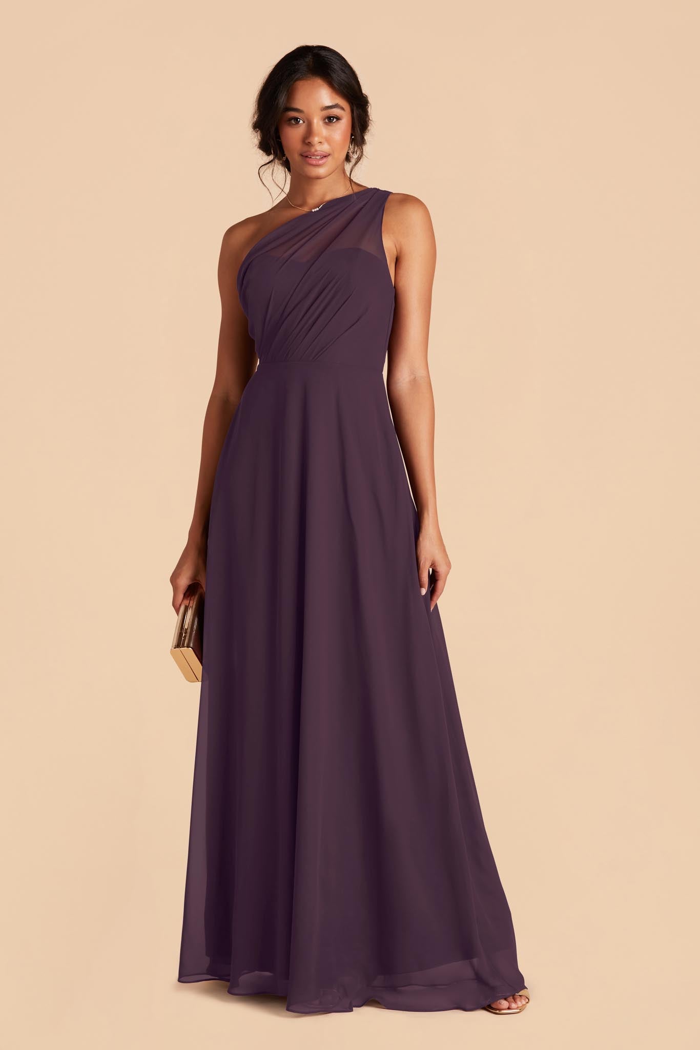 Plum junior 2024 bridesmaid dresses