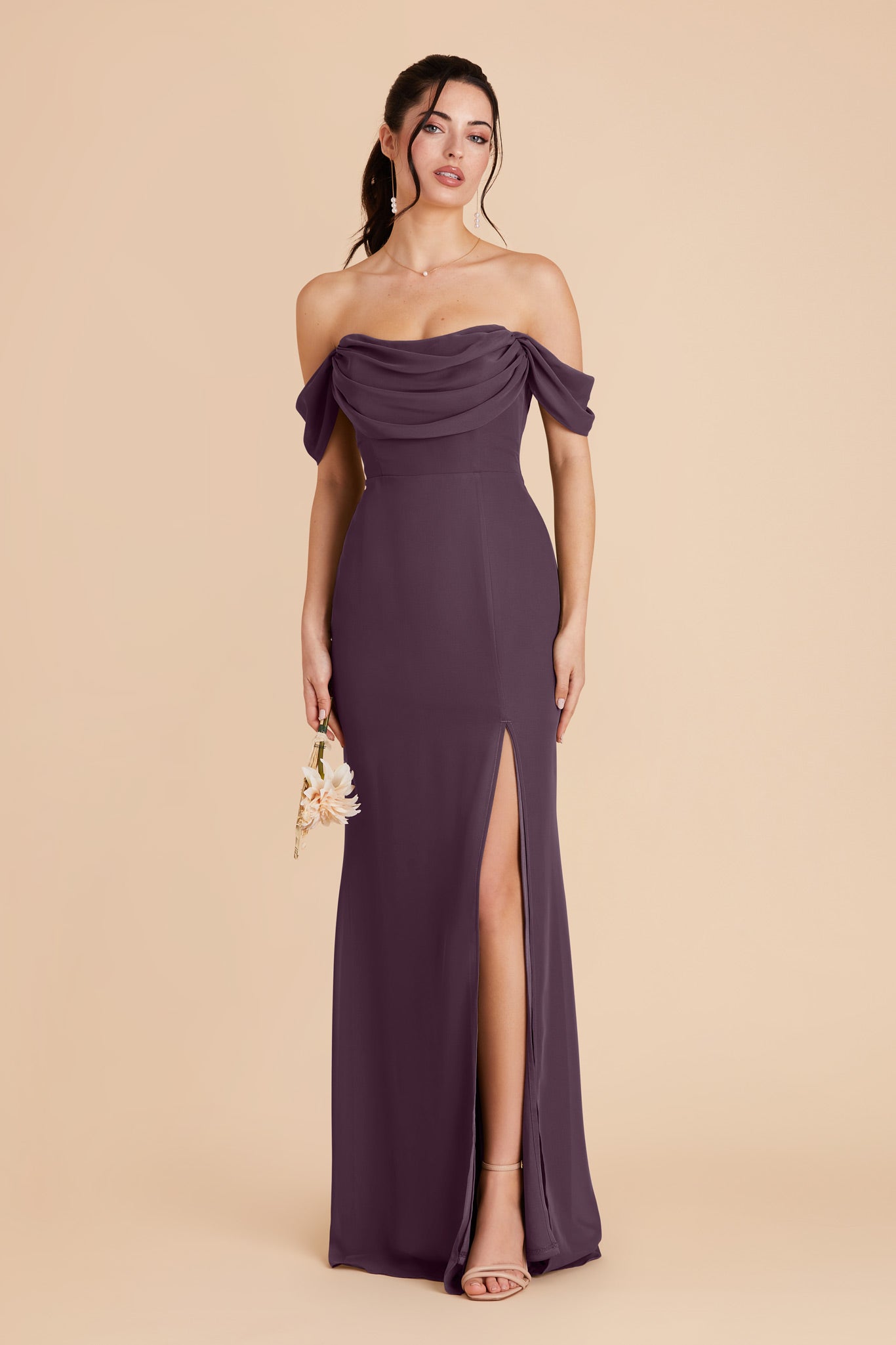 Plum Mira Convertible Dress by Birdy Grey