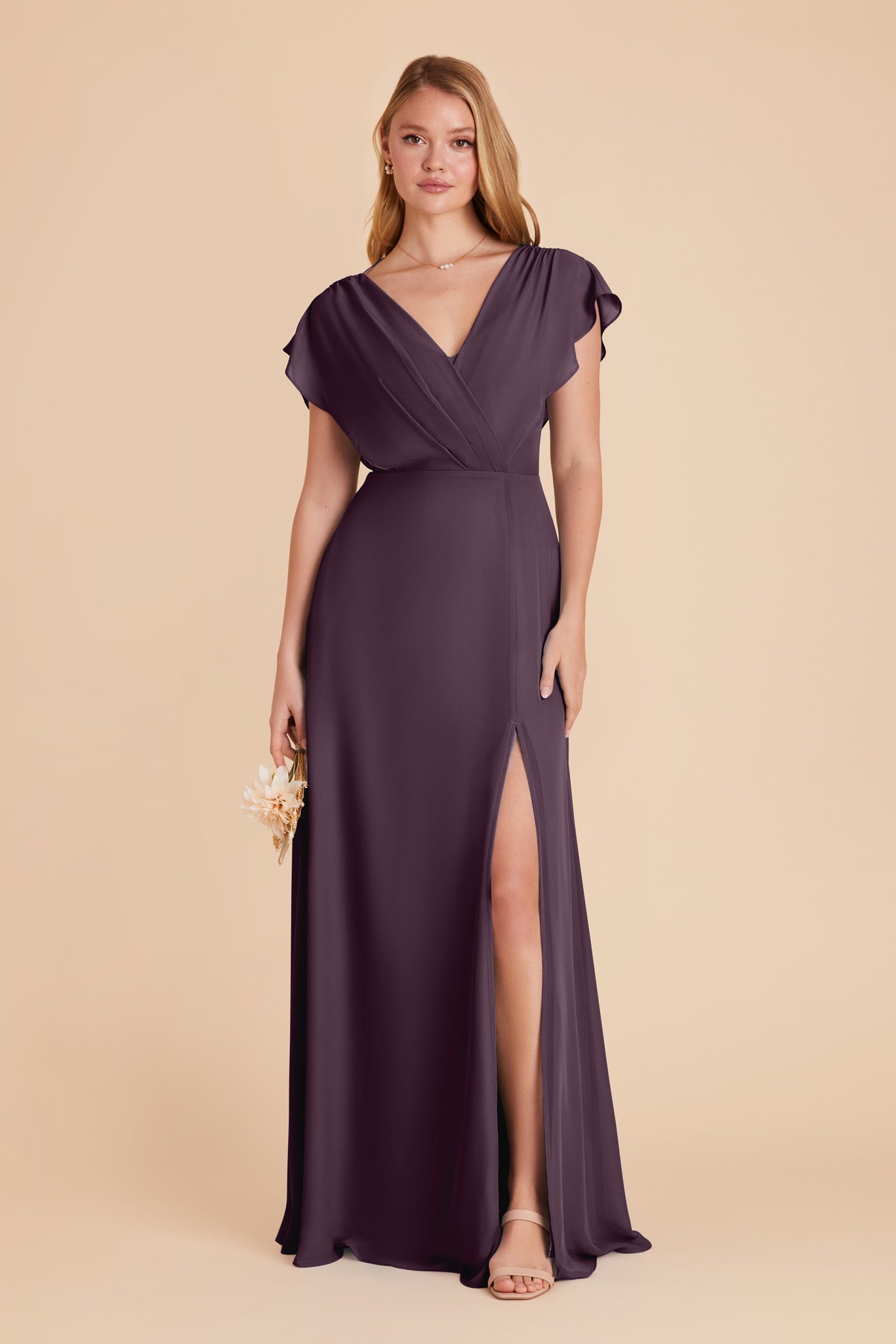 Plum bridesmaid dresses hotsell