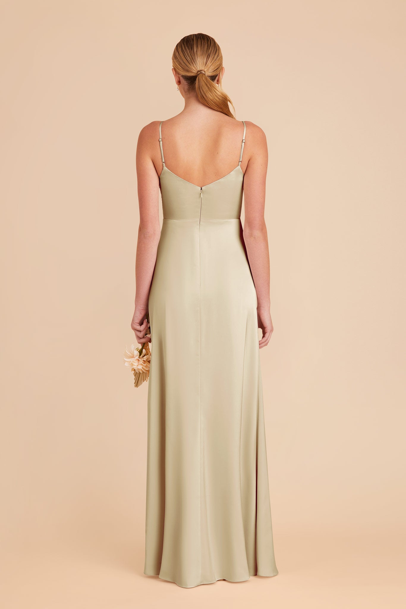 Prosecco Catherine Matte Satin Dress by Birdy Grey