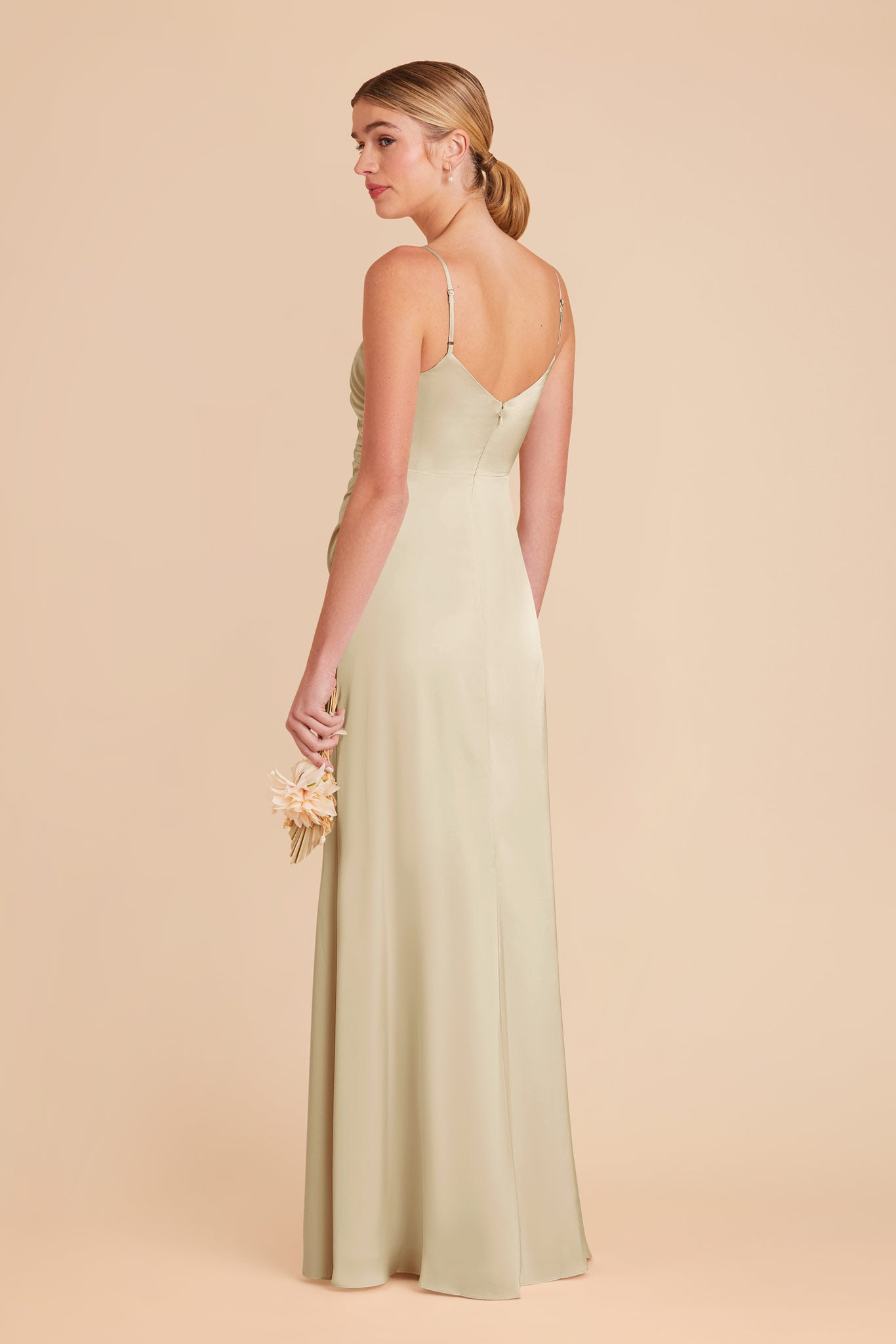 Prosecco Catherine Matte Satin Dress by Birdy Grey