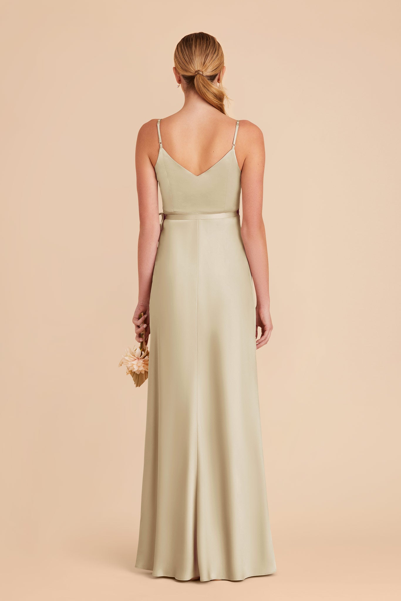 Prosecco Cindy Matte Satin Dress by Birdy Grey