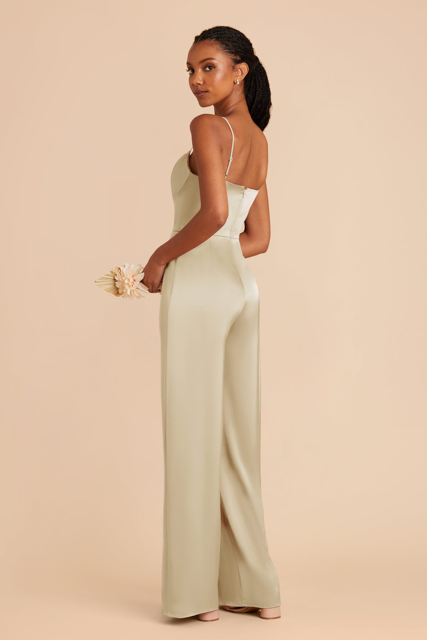 Prosecco Donna Matte Satin Dress by Birdy Grey