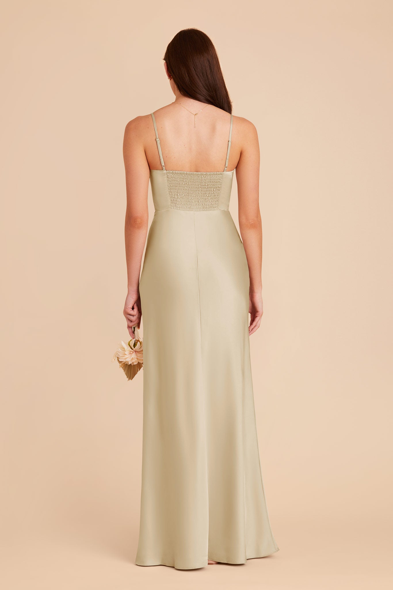 Prosecco Jessica Matte Satin Dress by Birdy Grey