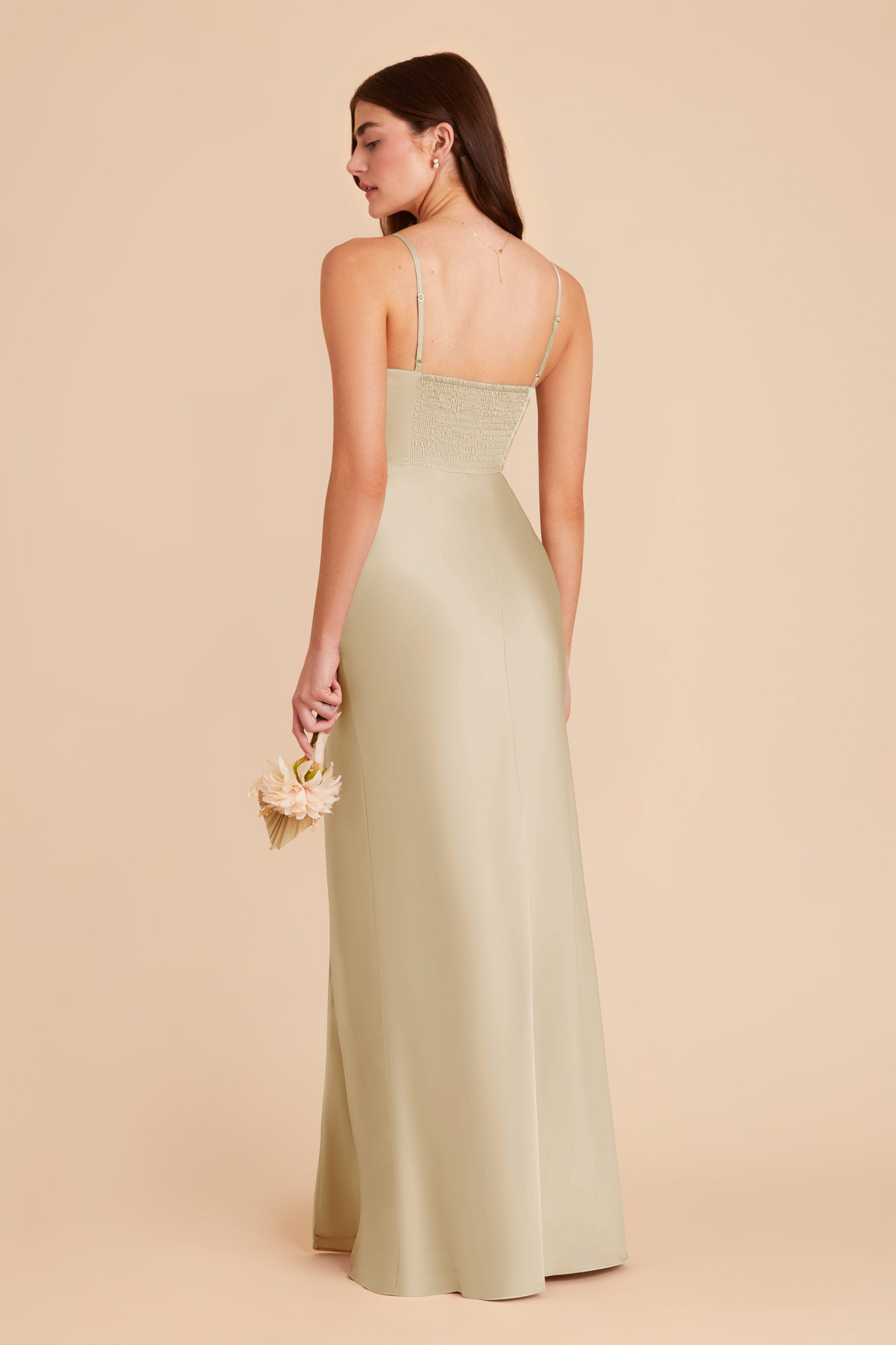 Prosecco Jessica Matte Satin Dress by Birdy Grey