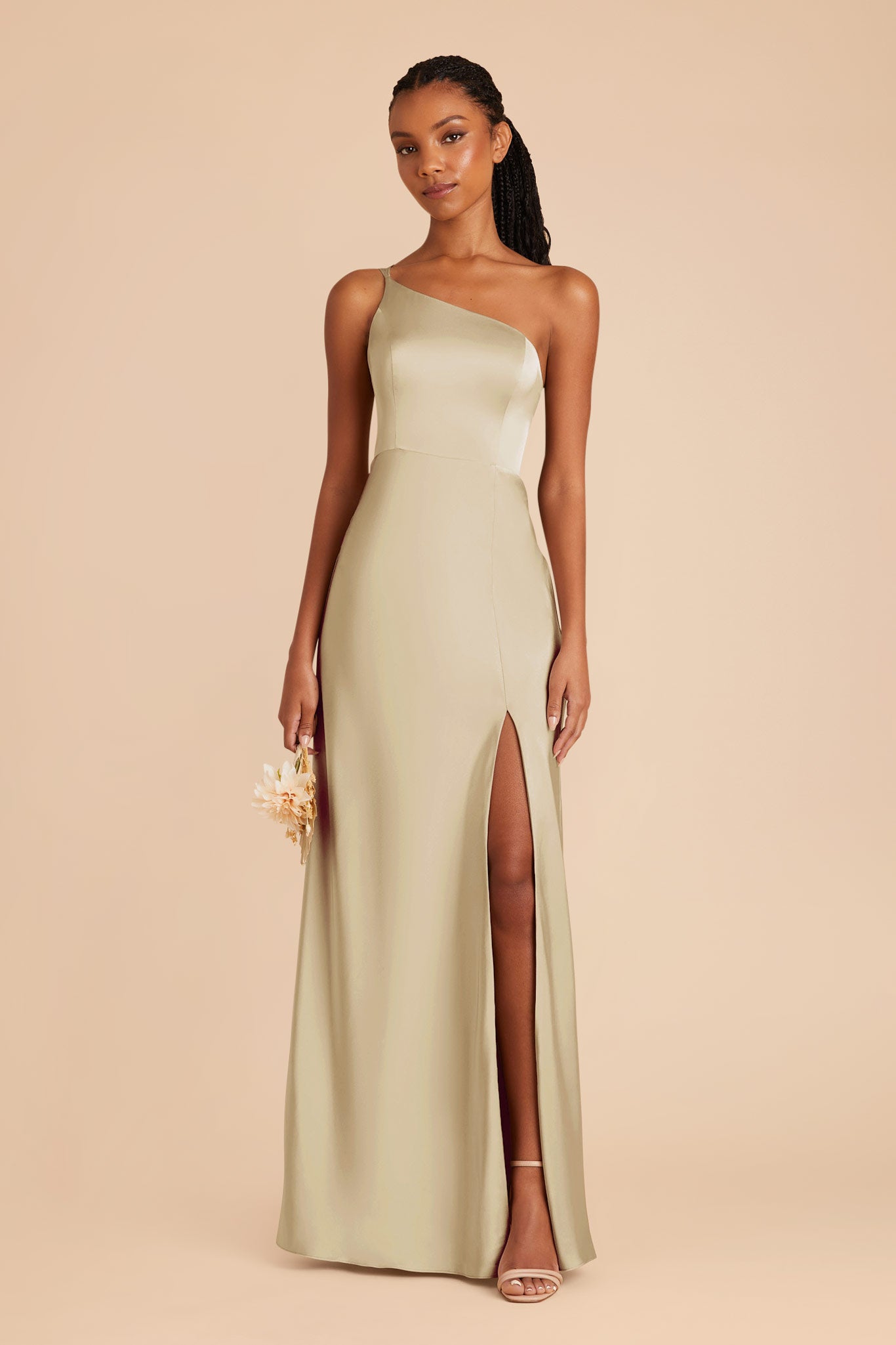 Prosecco Kensie Matte Satin Dress by Birdy Grey