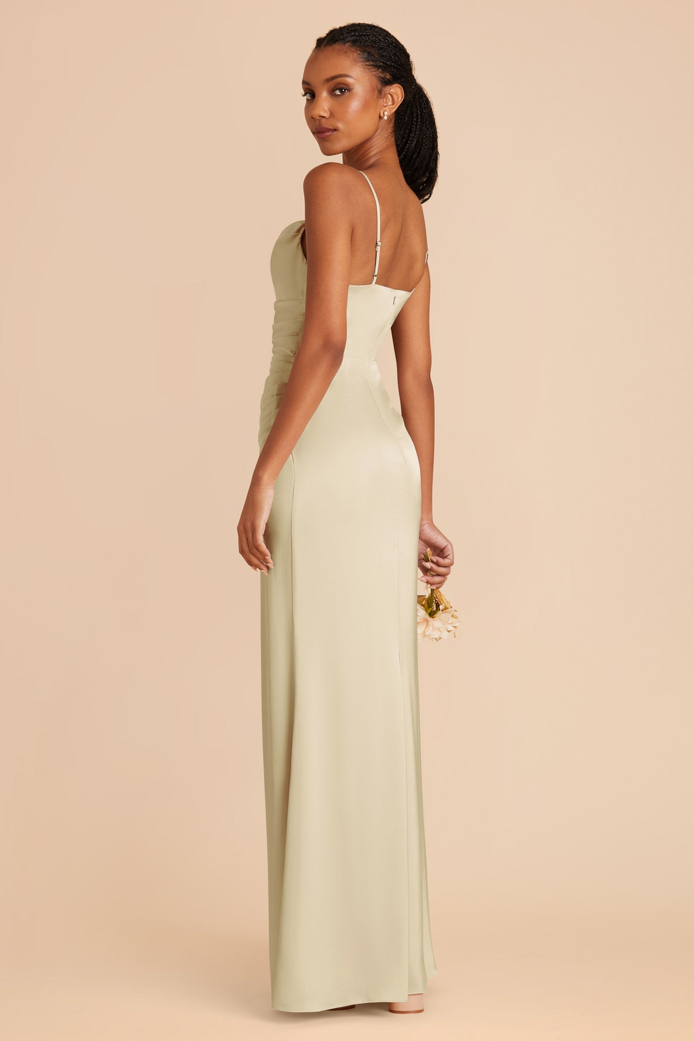 Prosecco Lydia Matte Satin Dress by Birdy Grey