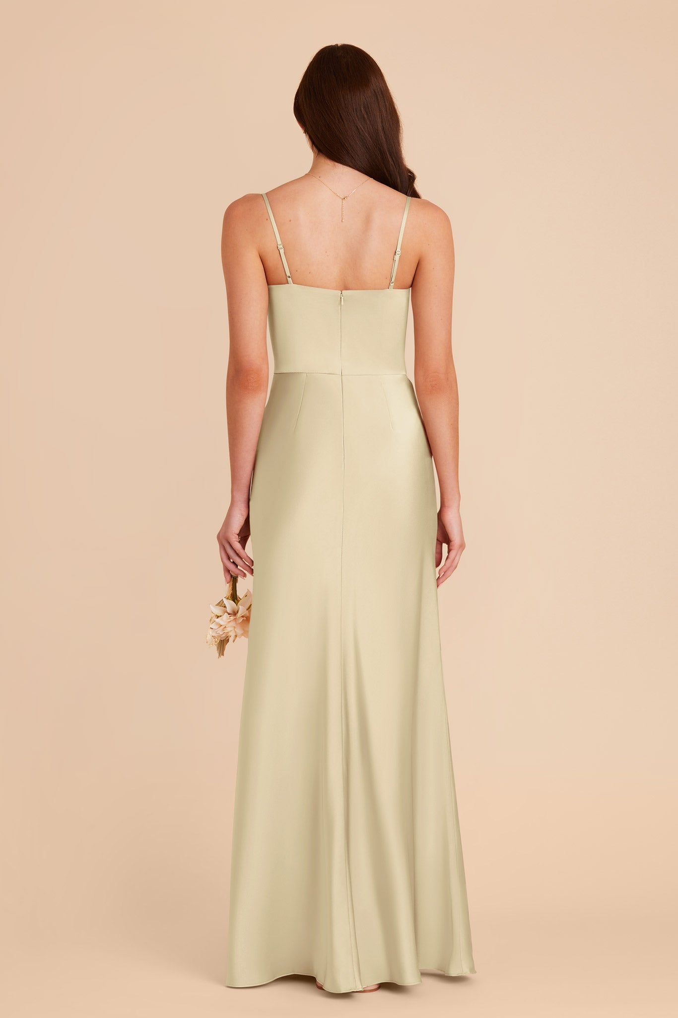 Prosecco Mai Matte Satin Dress by Birdy Grey