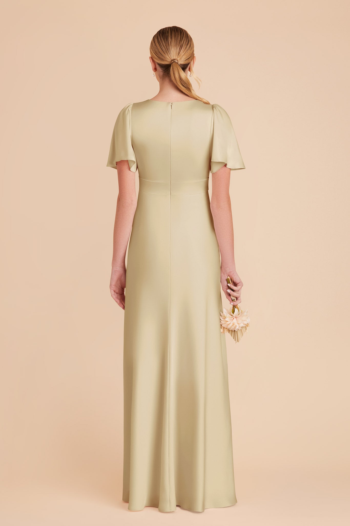 Prosecco Marni Matte Satin Dress by Birdy Grey