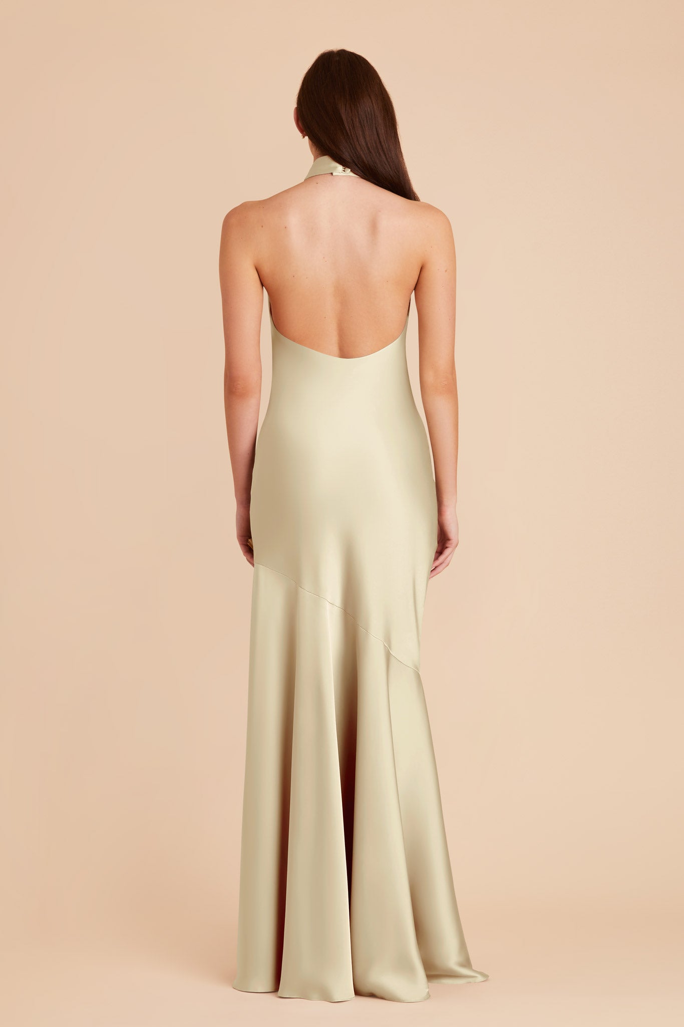 Prosecco Stephanie Matte Satin Dress by Birdy Grey