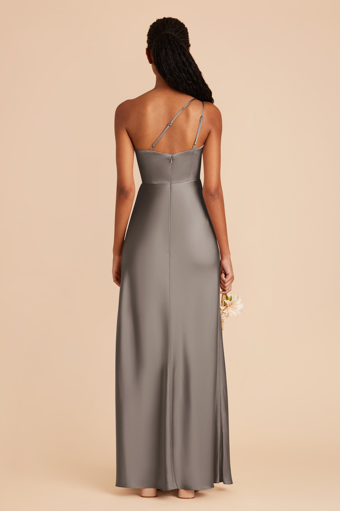 Quartz Kensie Matte Satin Dress by Birdy Grey