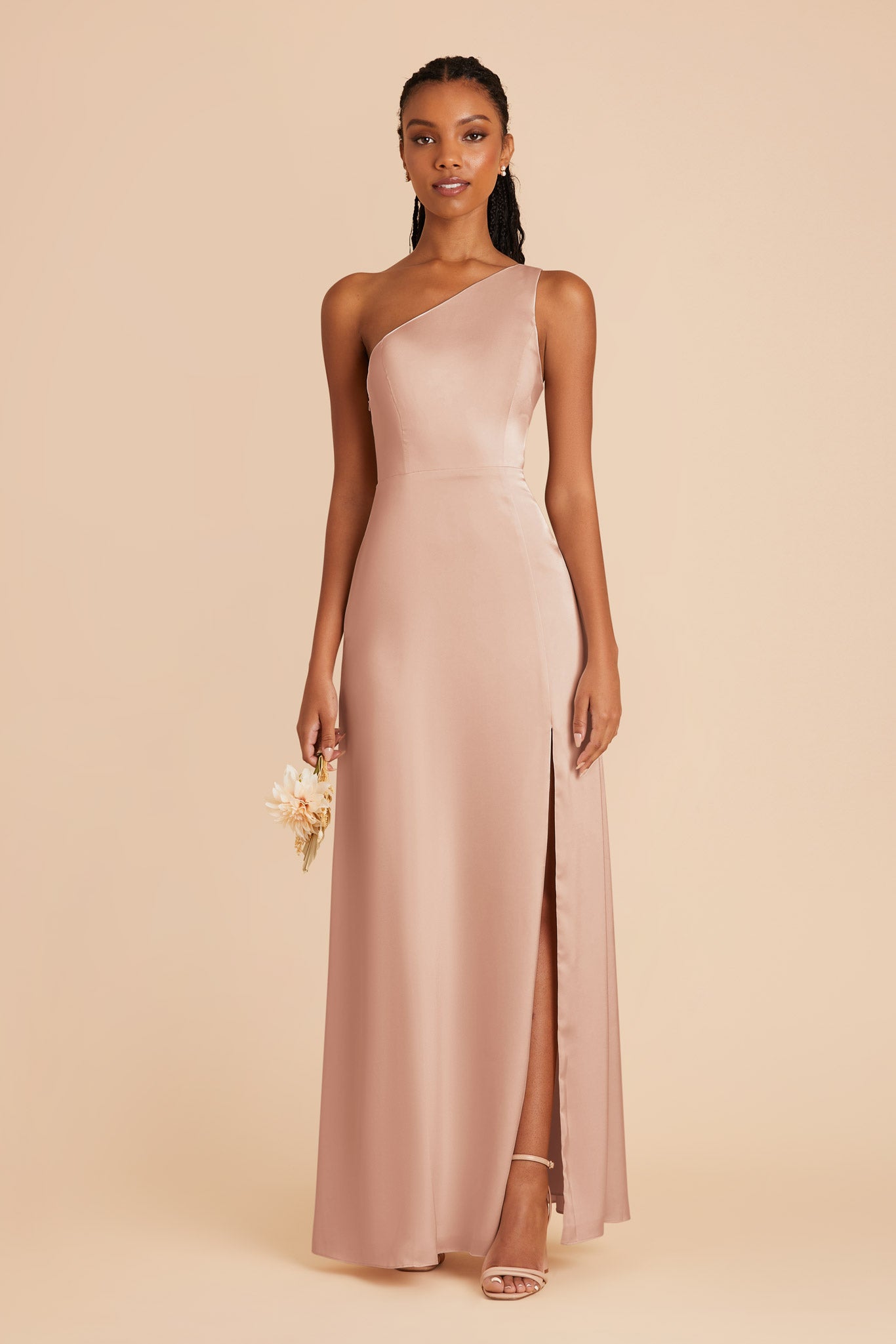 Matte Gold Bridesmaid Dress