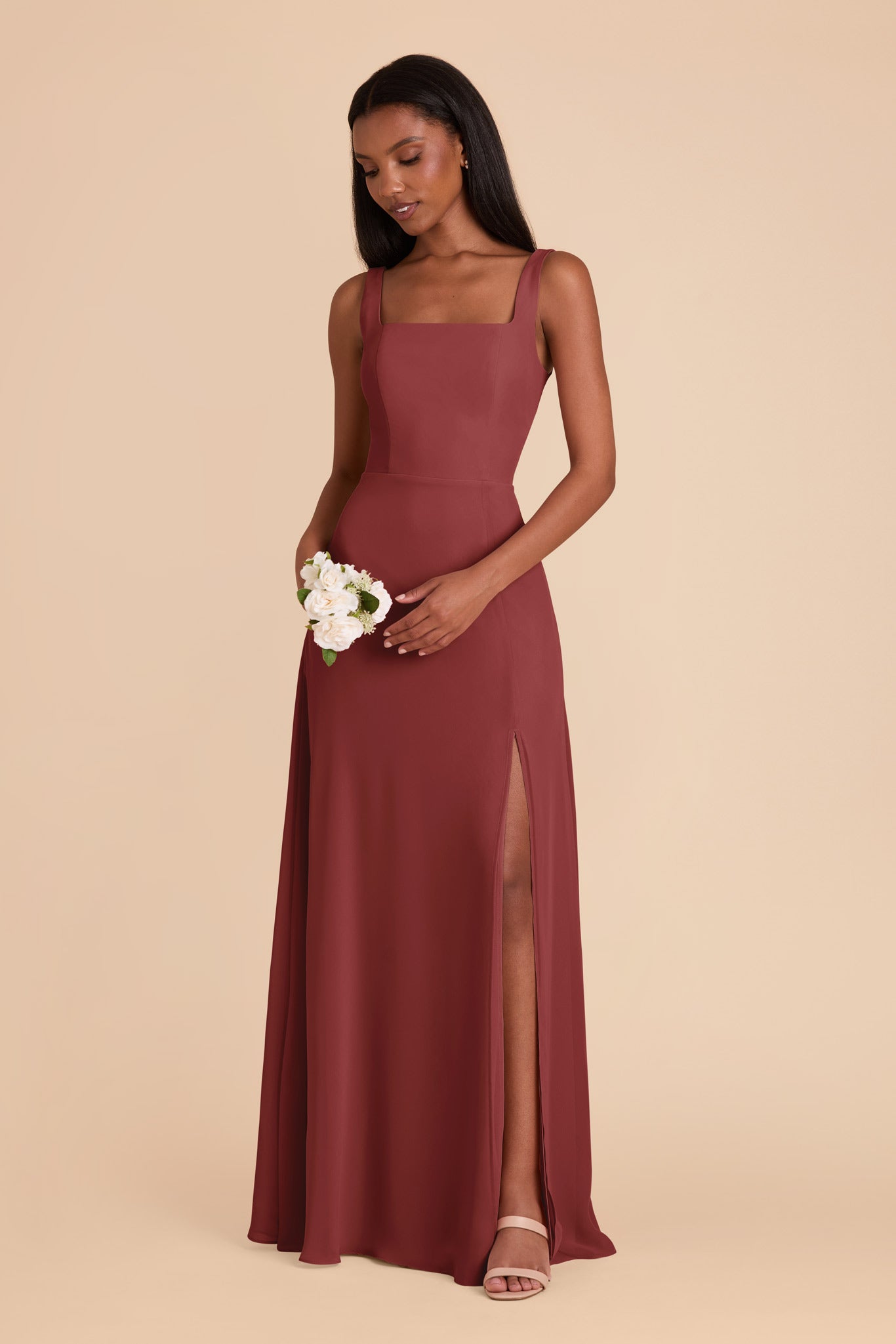 Rosewood Alex Convertible Chiffon Dress by Birdy Grey