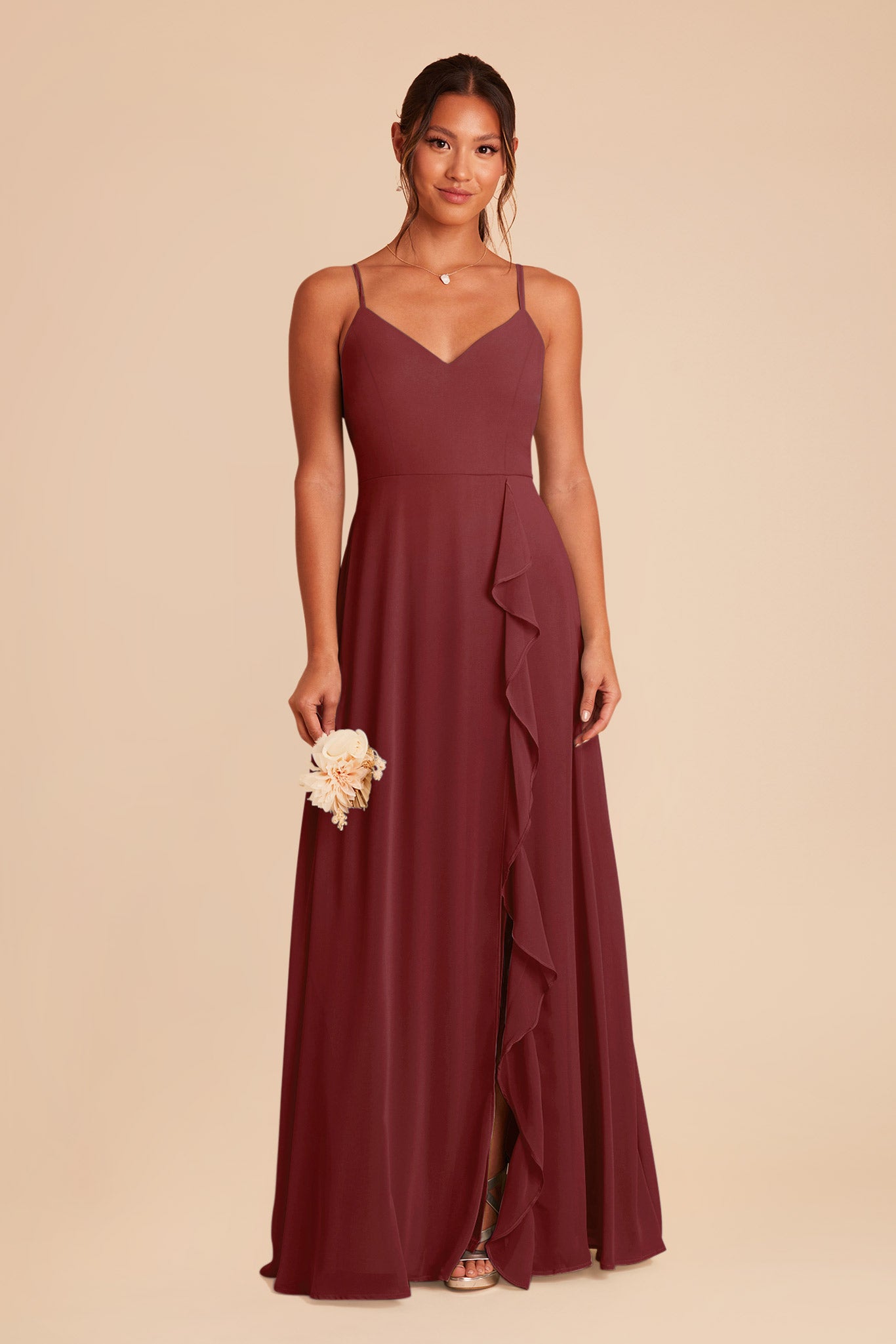 Rosewood Theresa Chiffon Dress by Birdy Grey