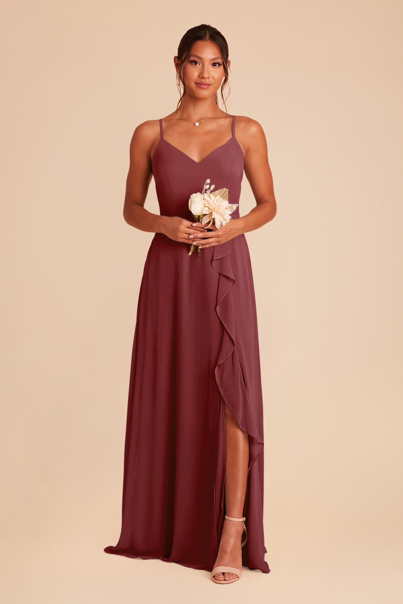 Rosewood Theresa Chiffon Dress by Birdy Grey