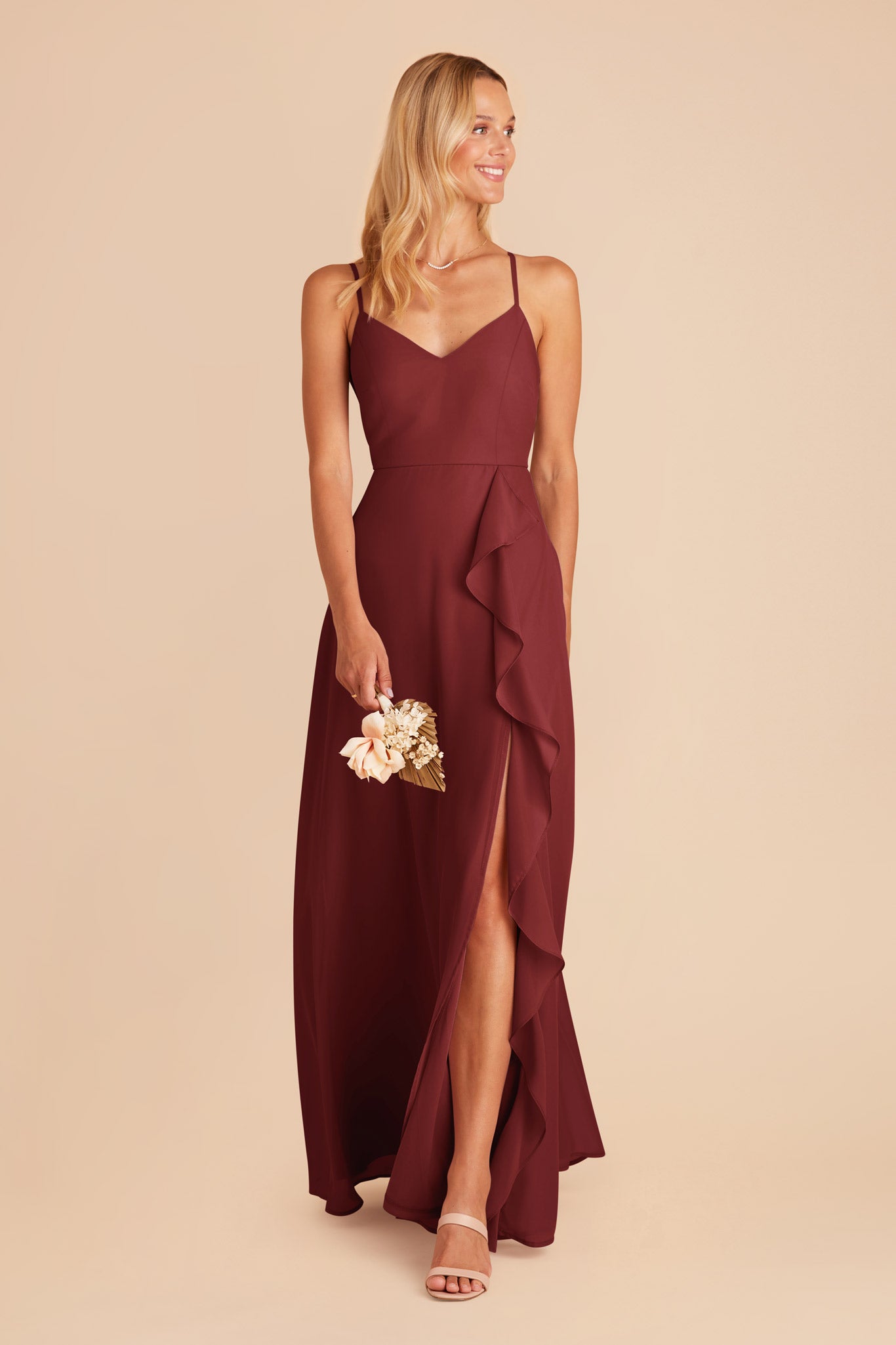 Rosewood Theresa Chiffon Dress by Birdy Grey