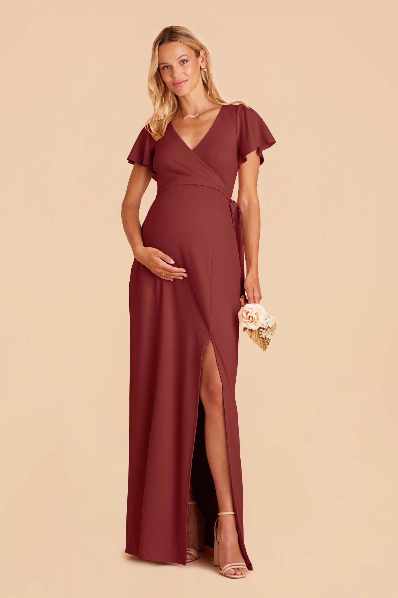 Rosewood Yolanda Crepe Dress by Birdy Grey