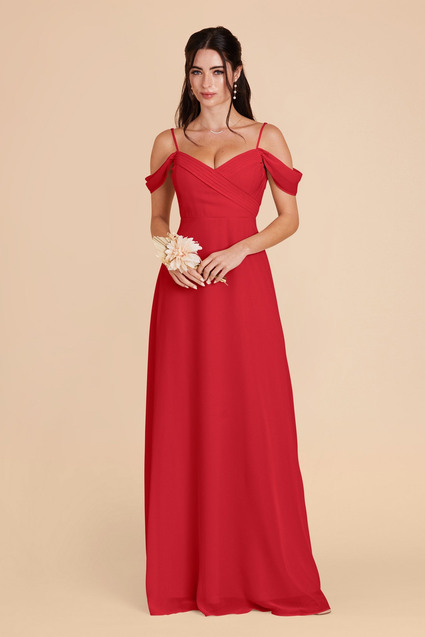 Ruby Red Spence Convertible Dress by Birdy Grey