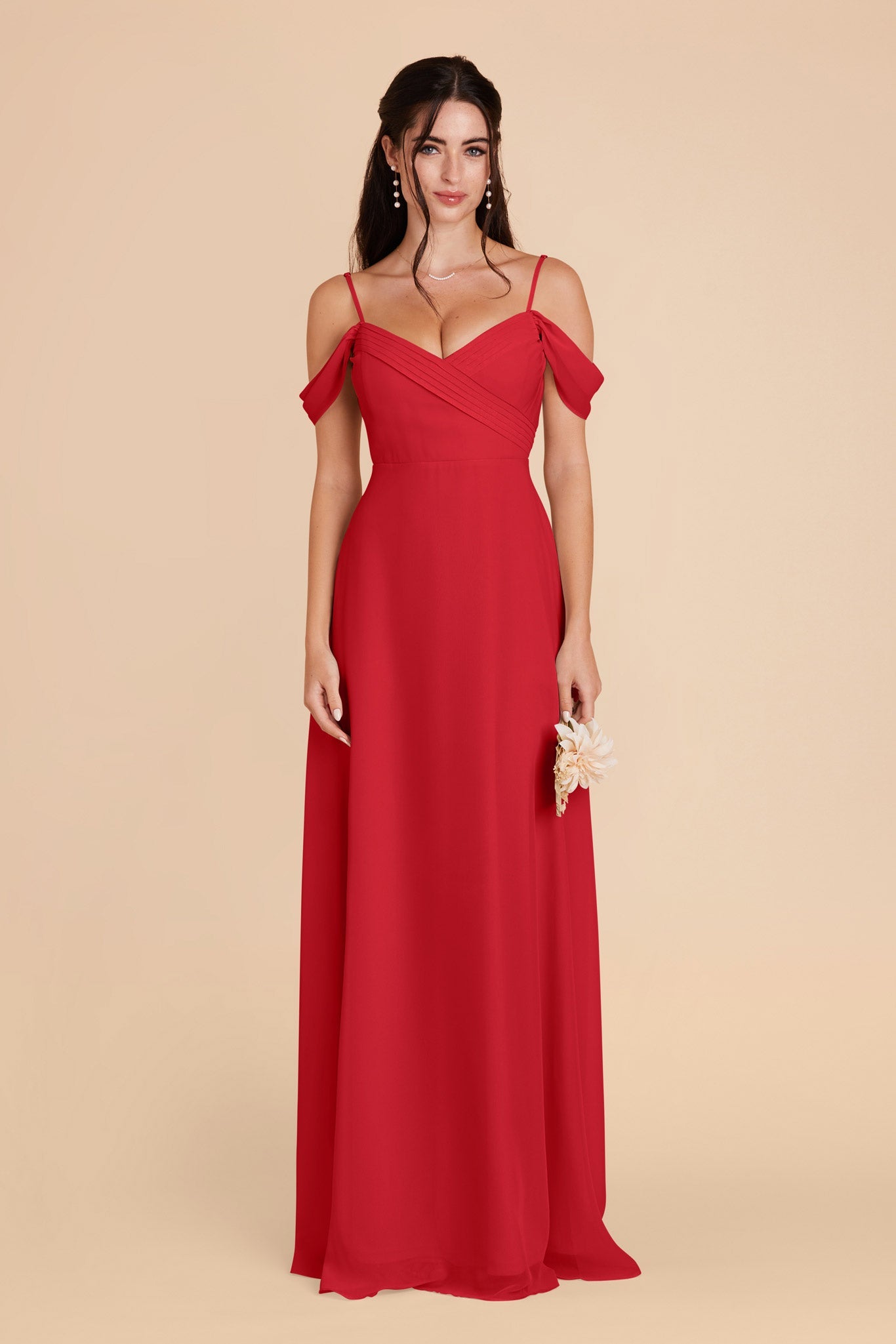 Ruby Red Spence Convertible Dress by Birdy Grey