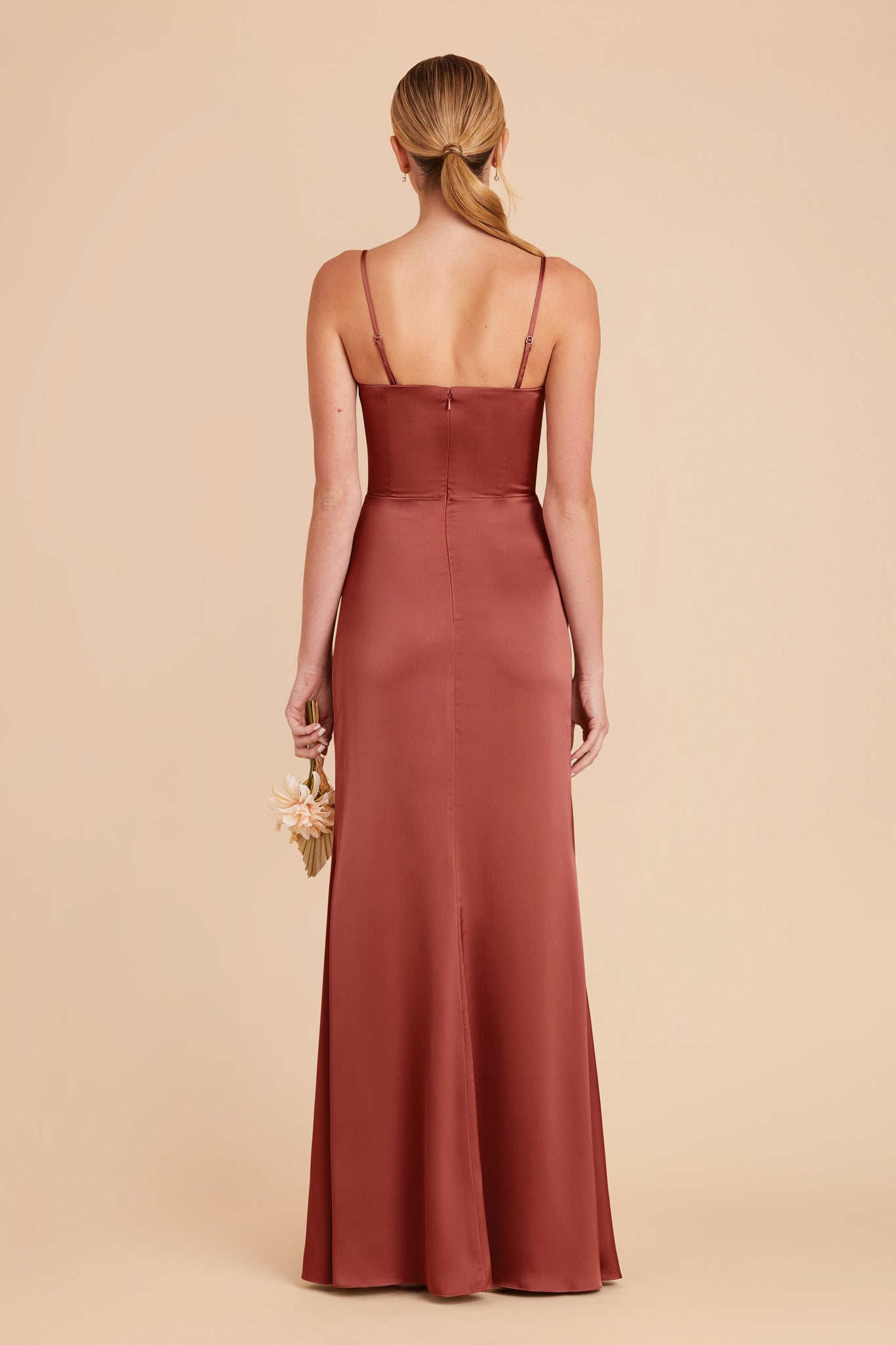 Spice Anne Matte Satin Dress by Birdy Grey