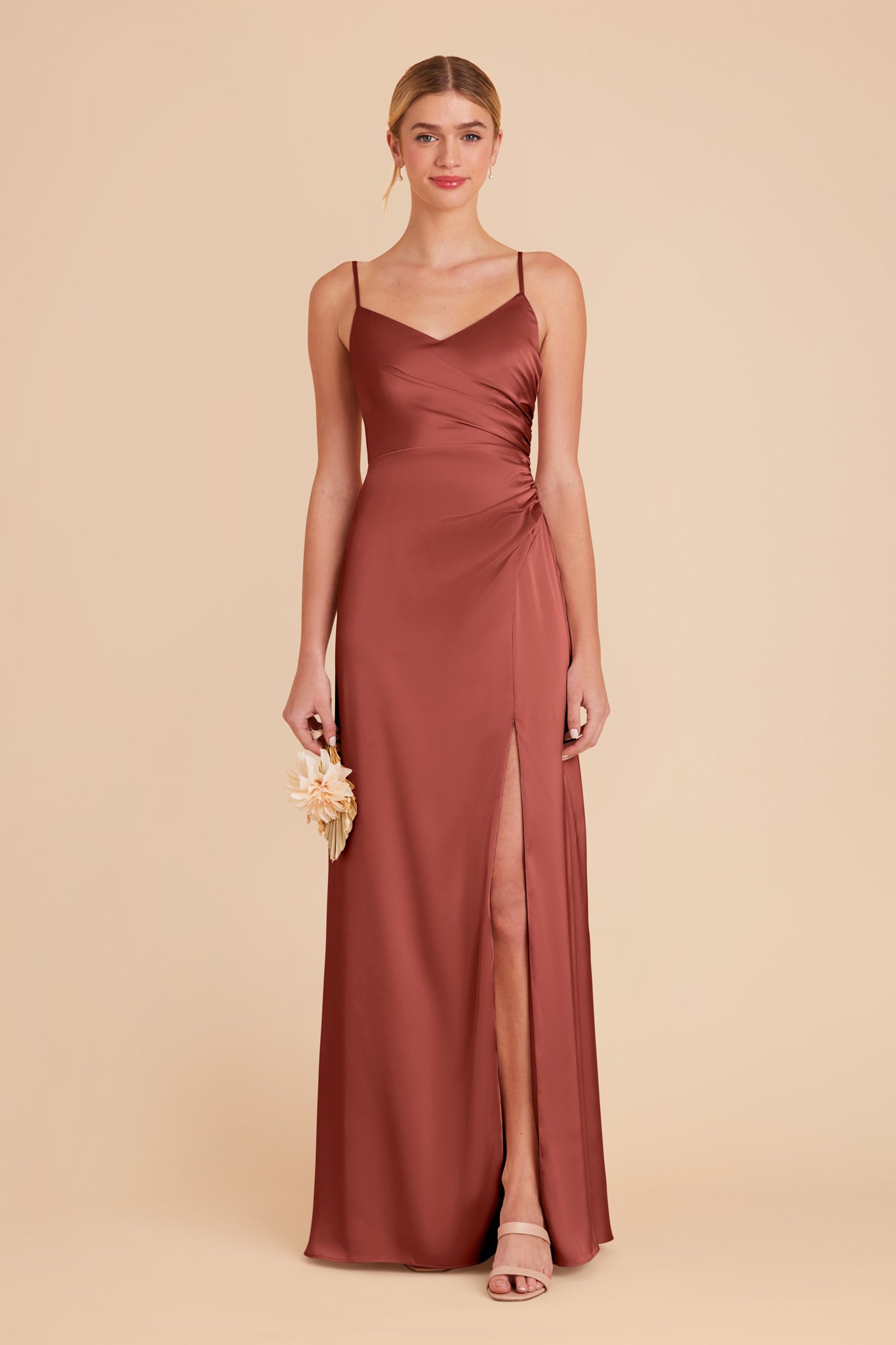 Spice Catherine Matte Satin Dress by Birdy Grey