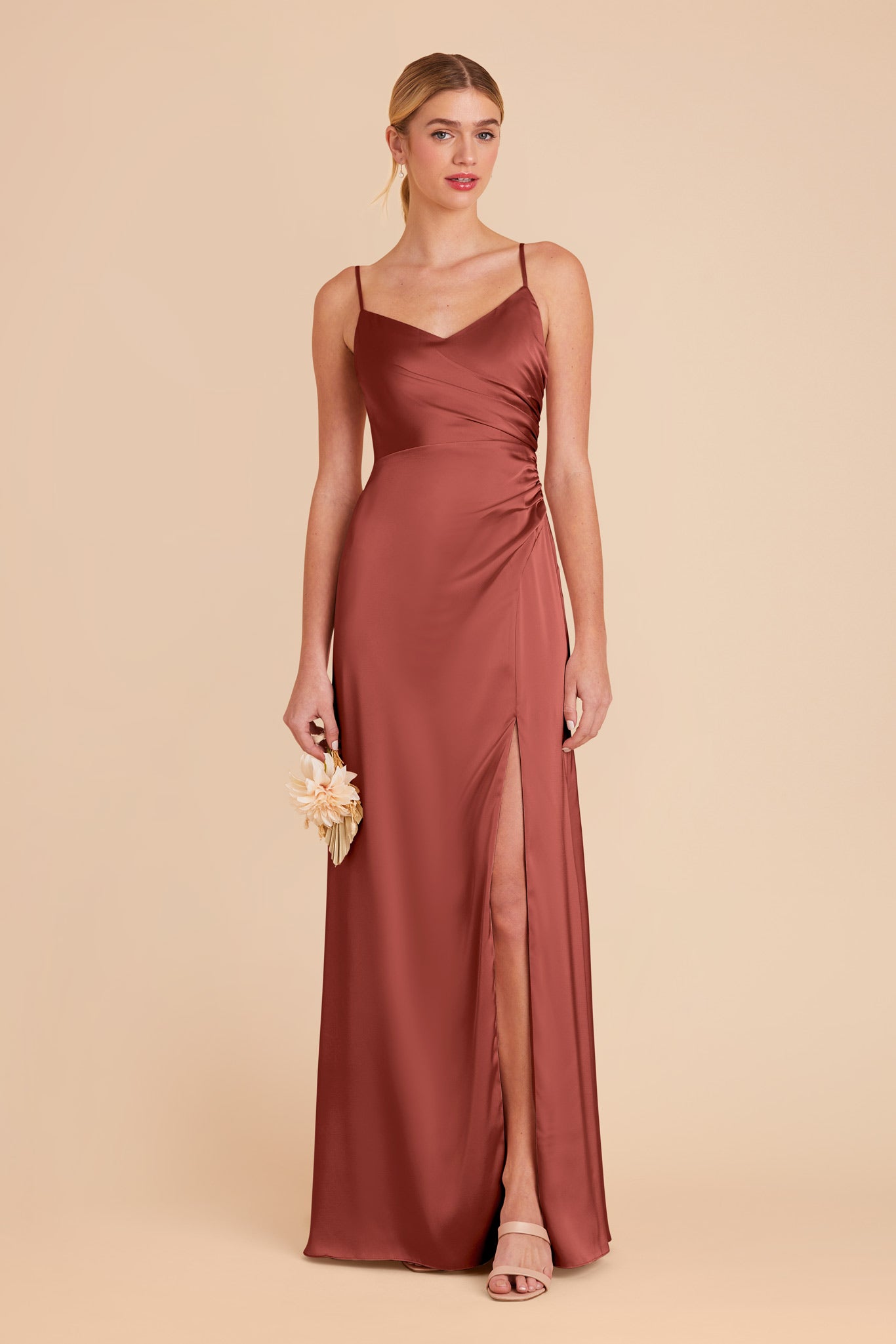 Spice Catherine Matte Satin Dress by Birdy Grey