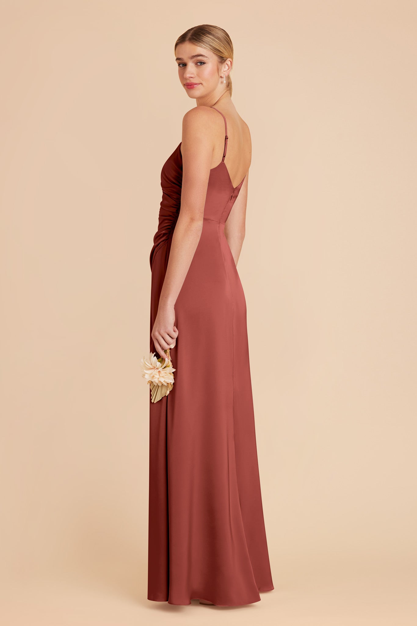 Spice Catherine Matte Satin Dress by Birdy Grey