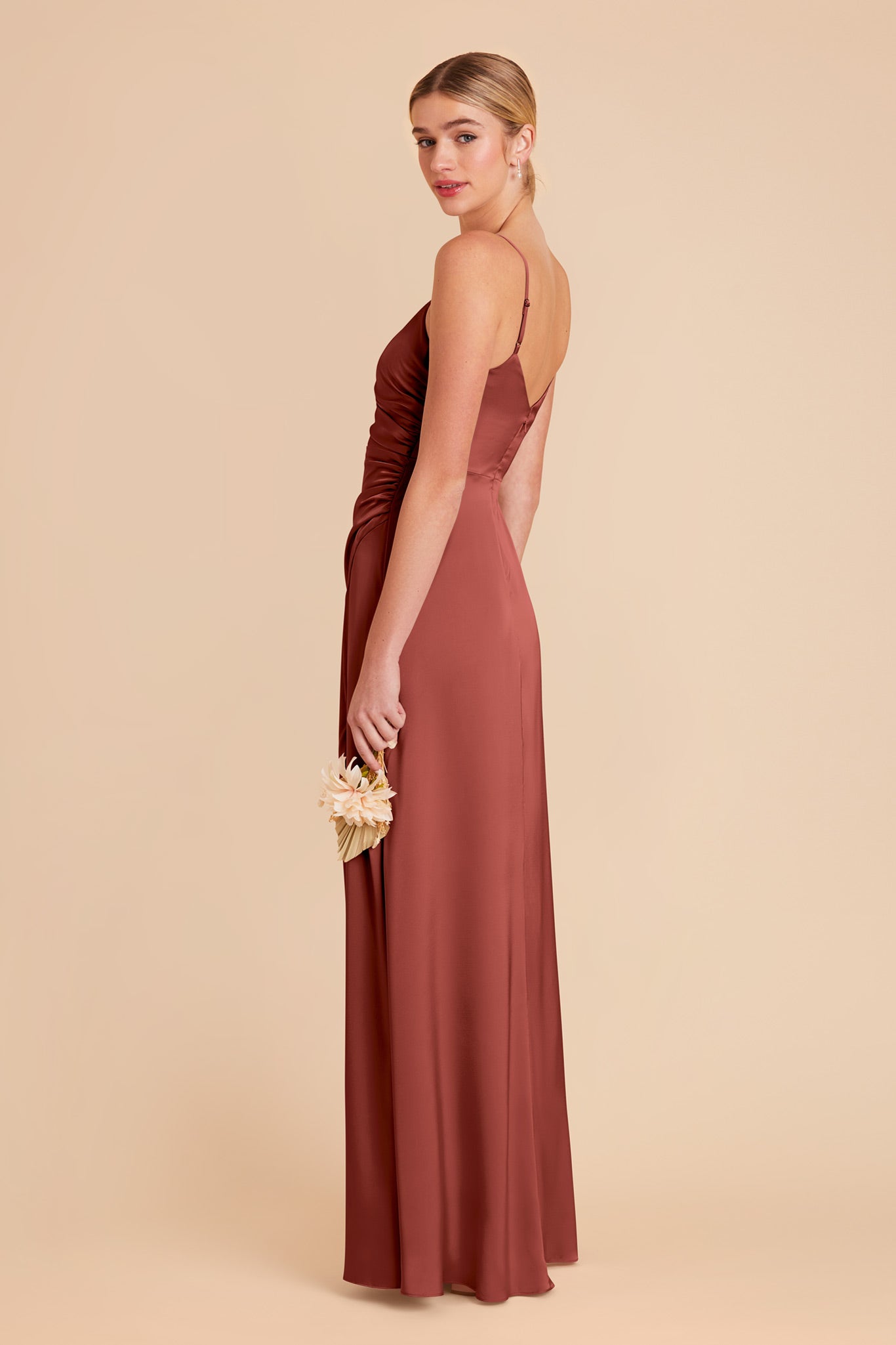 Spice Catherine Matte Satin Dress by Birdy Grey