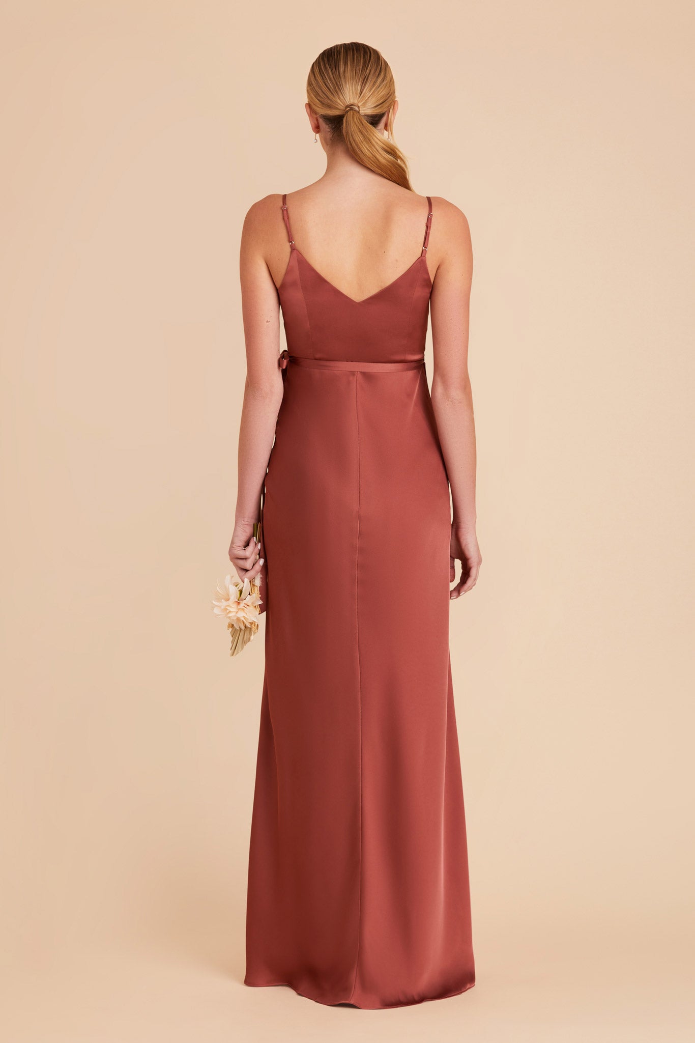 Spice Cindy Matte Satin Dress by Birdy Grey