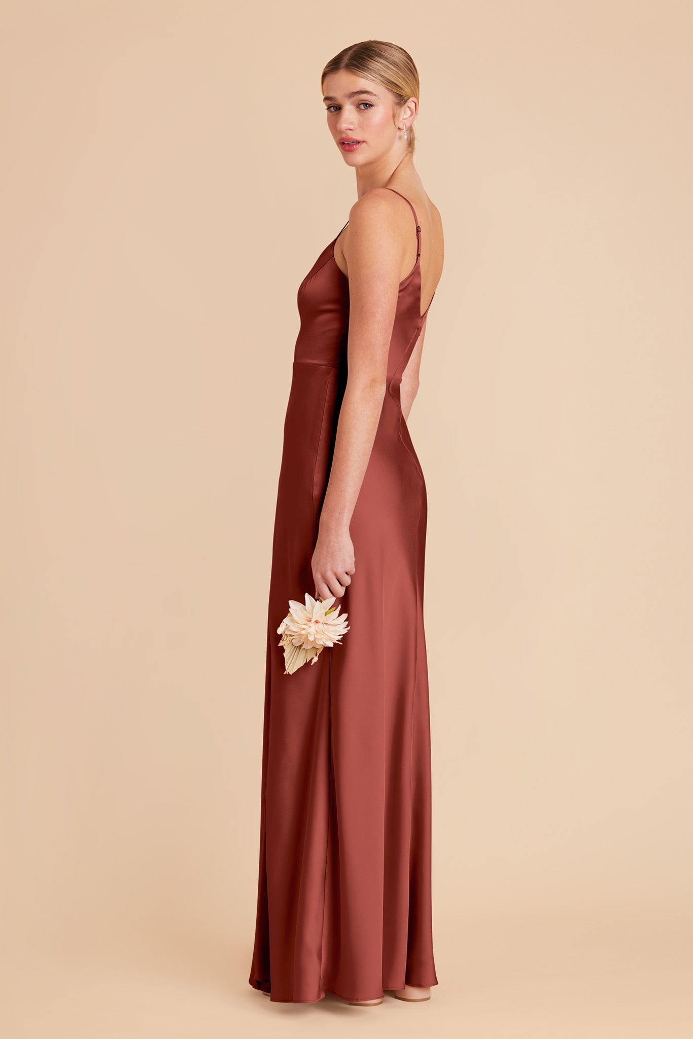 Spice Jay Matte Satin Dress by Birdy Grey