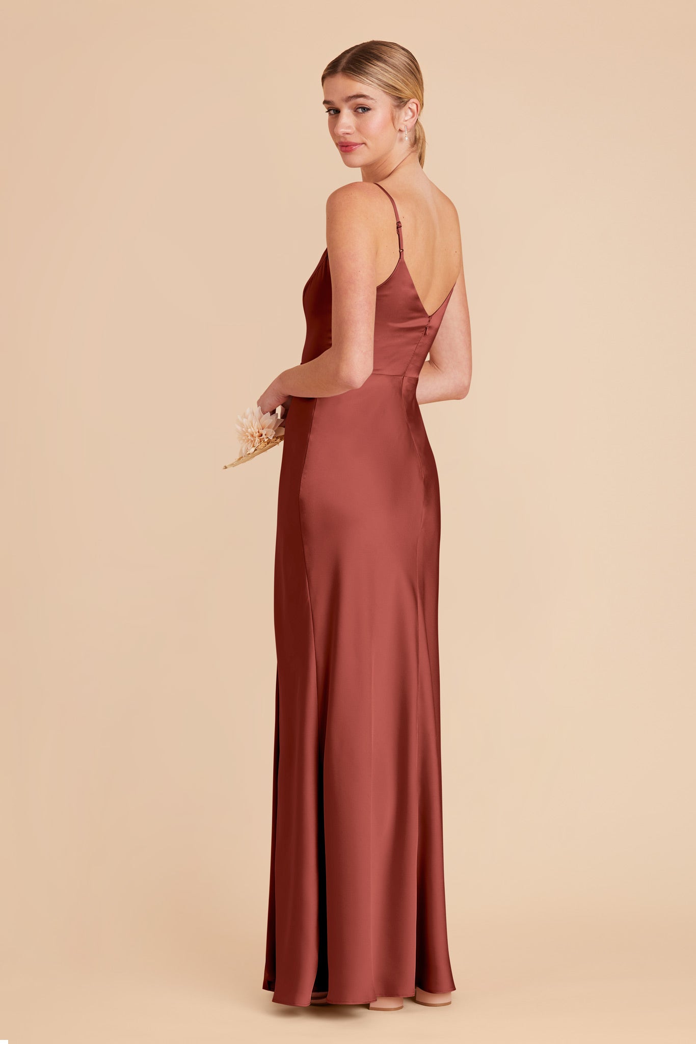 Spice Jay Matte Satin Dress by Birdy Grey