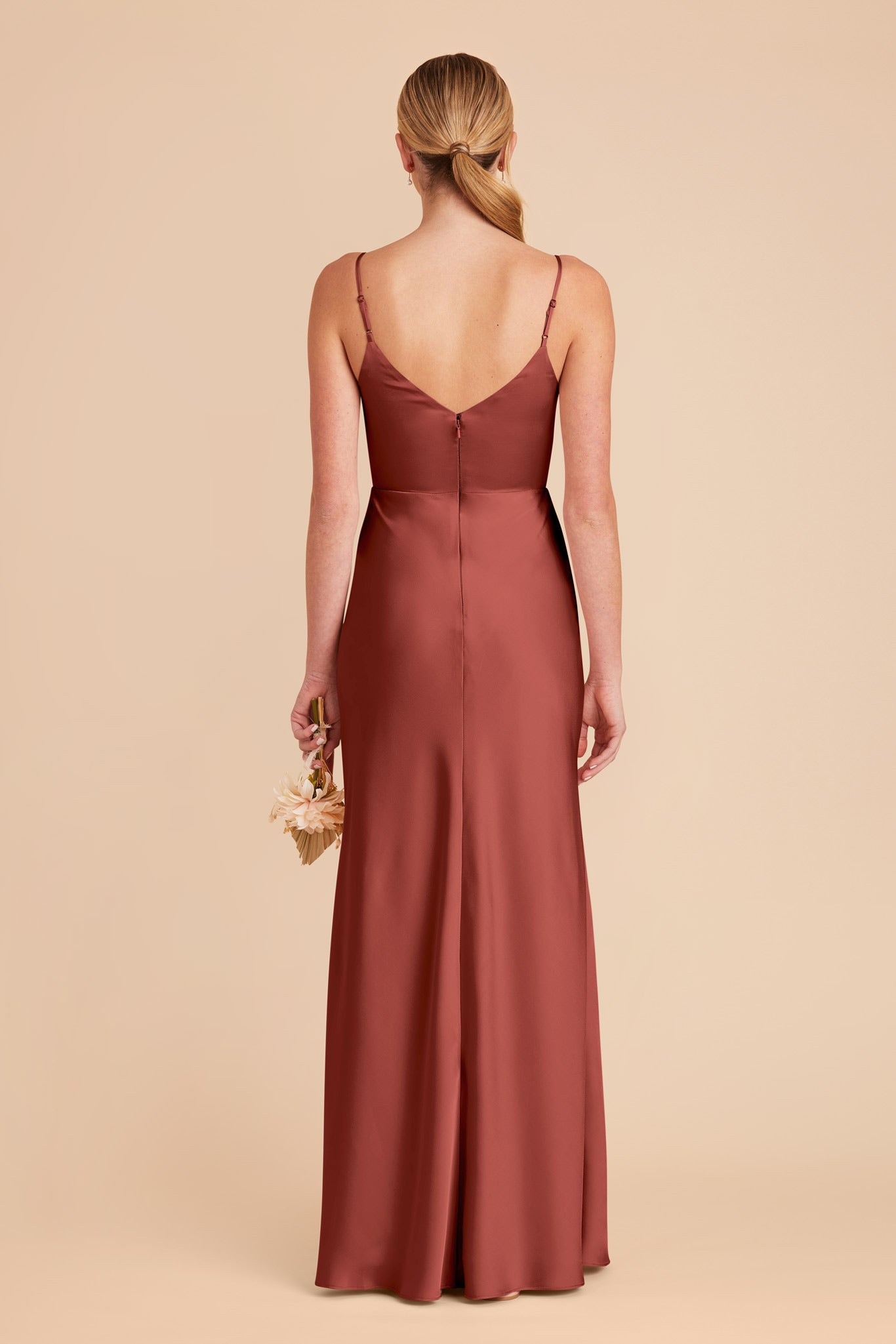 Spice Jay Matte Satin Dress by Birdy Grey