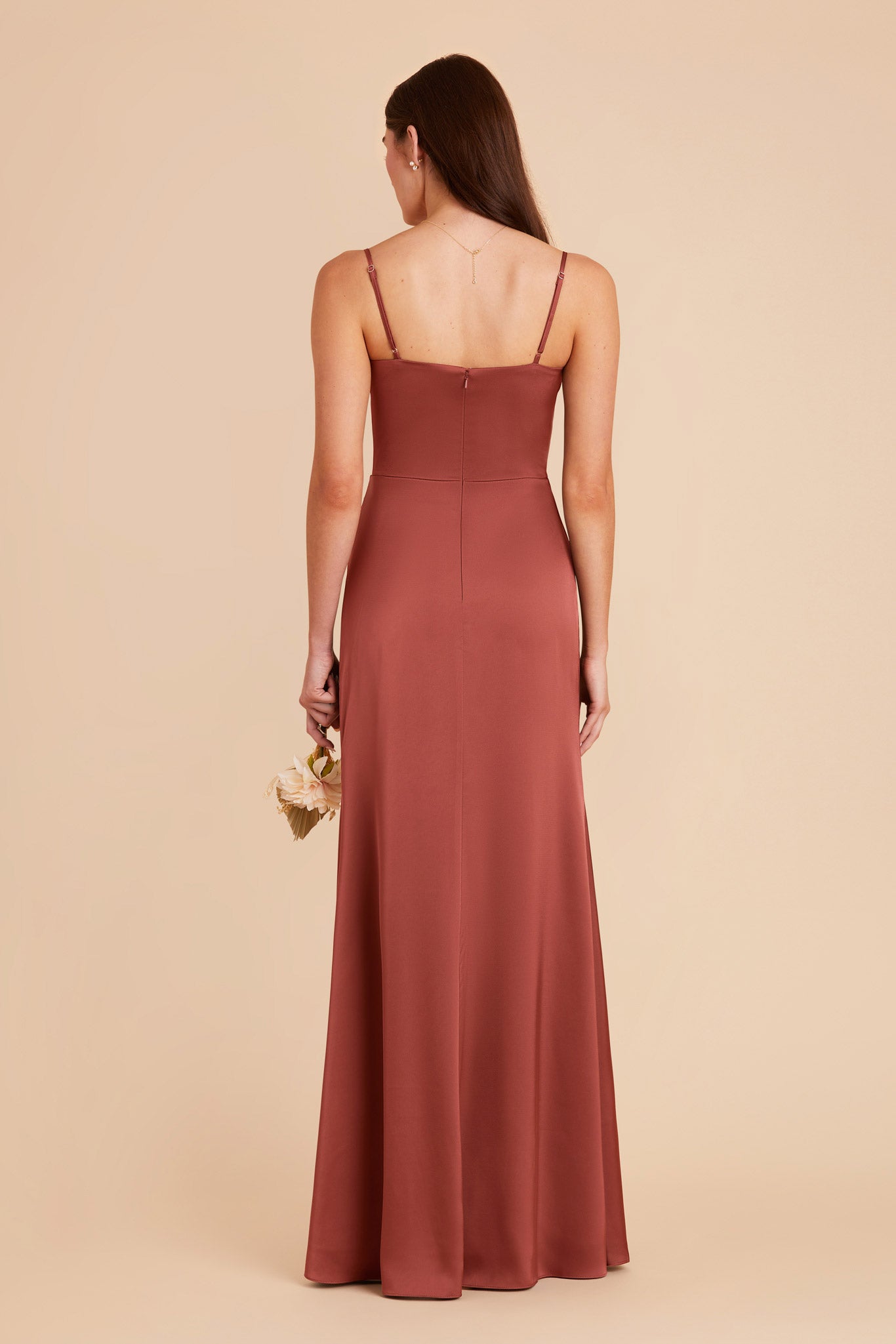 Spice Jennifer Matte Satin Dress by Birdy Grey