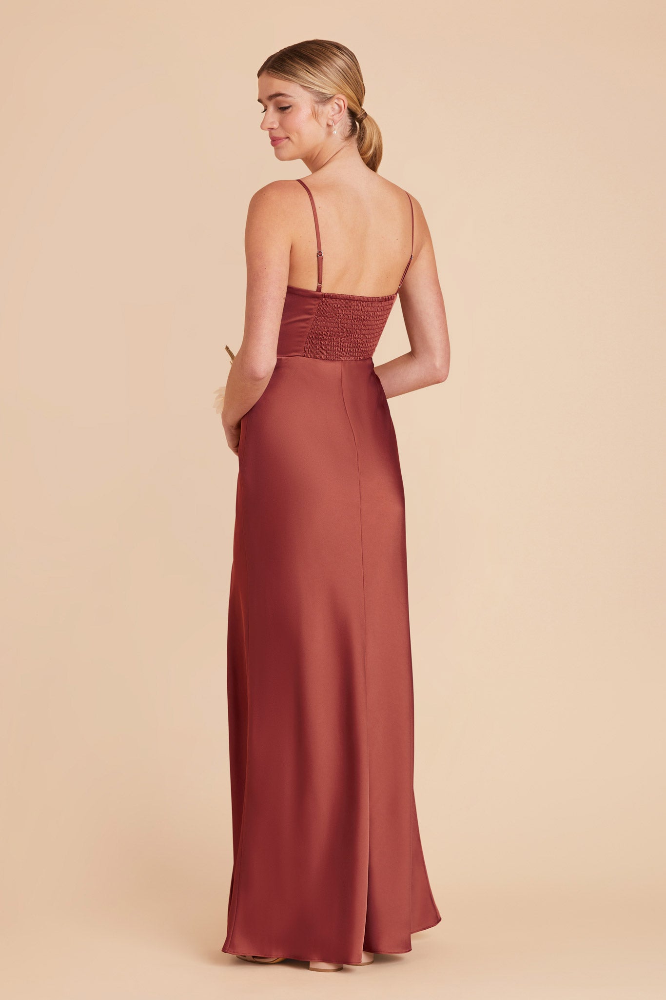 Spice Jessica Matte Satin Dress by Birdy Grey