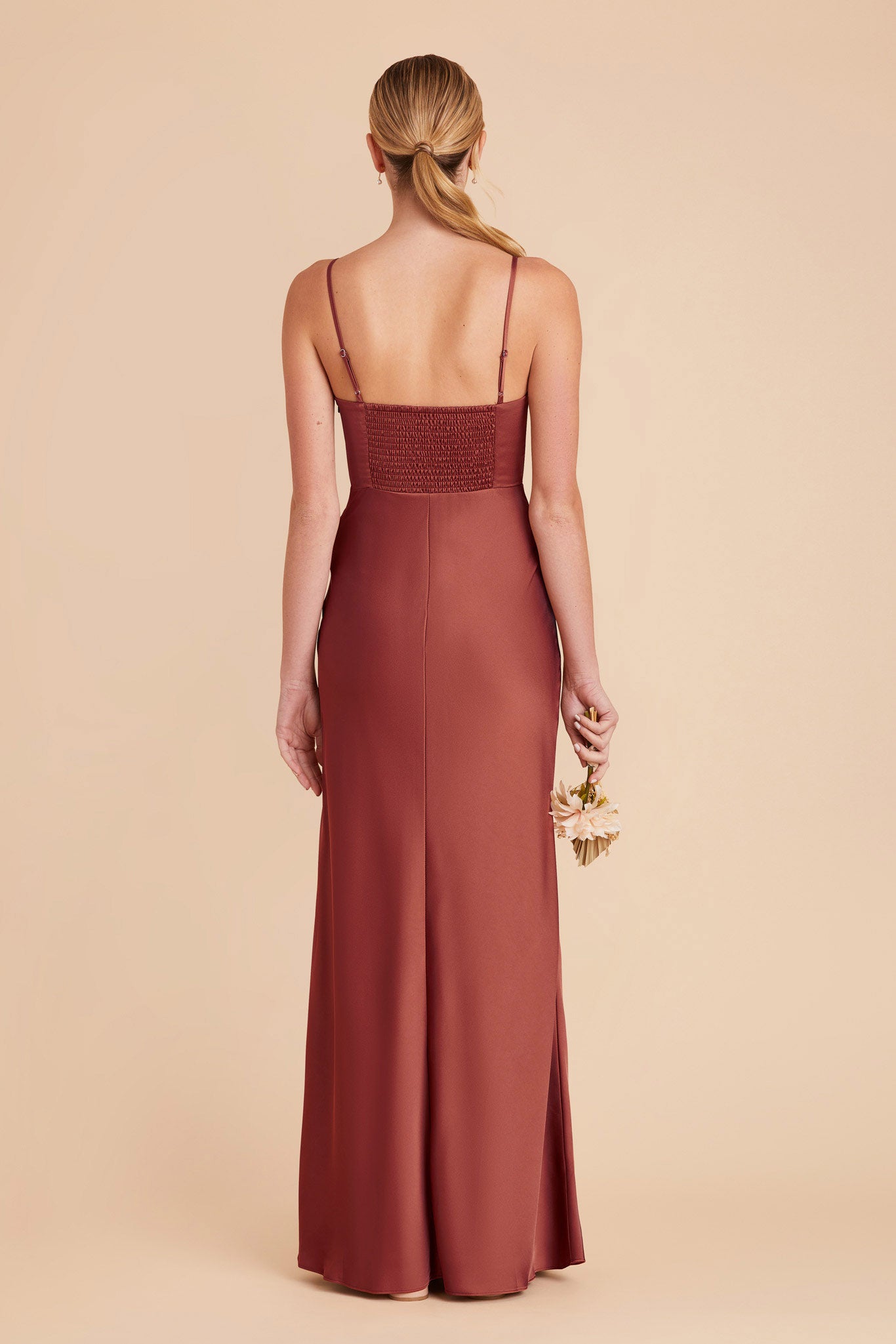 Spice Jessica Matte Satin Dress by Birdy Grey