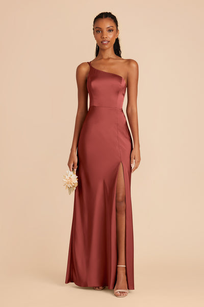 Spice Kensie Matte Satin Dress by Birdy Grey