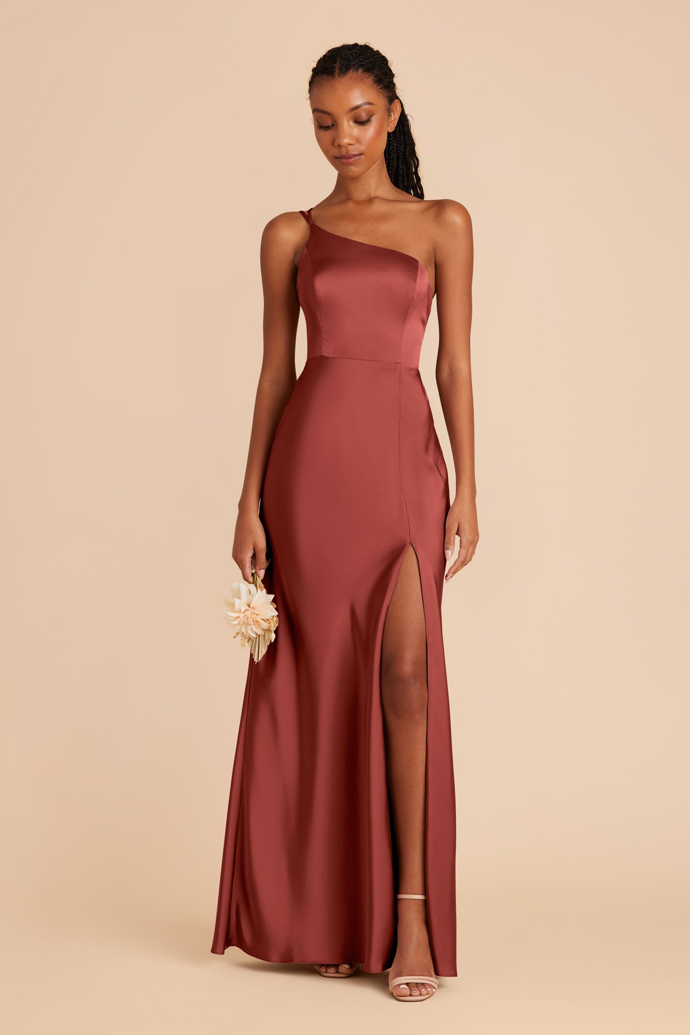 Spice Kensie Matte Satin Dress by Birdy Grey