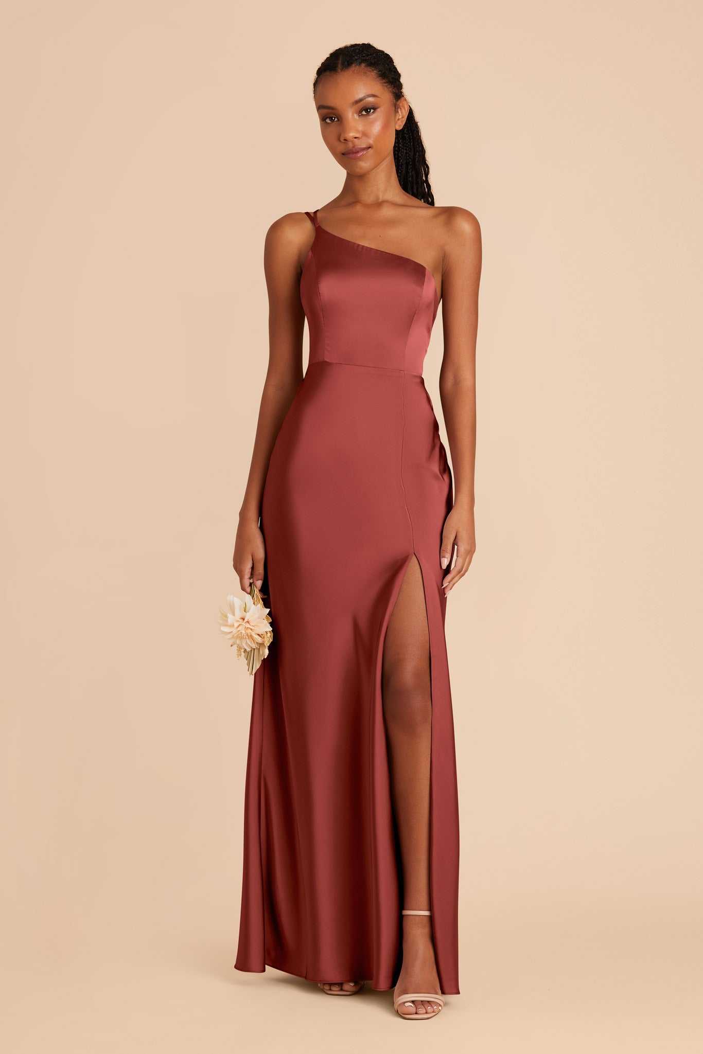 Spice Kensie Matte Satin Dress by Birdy Grey