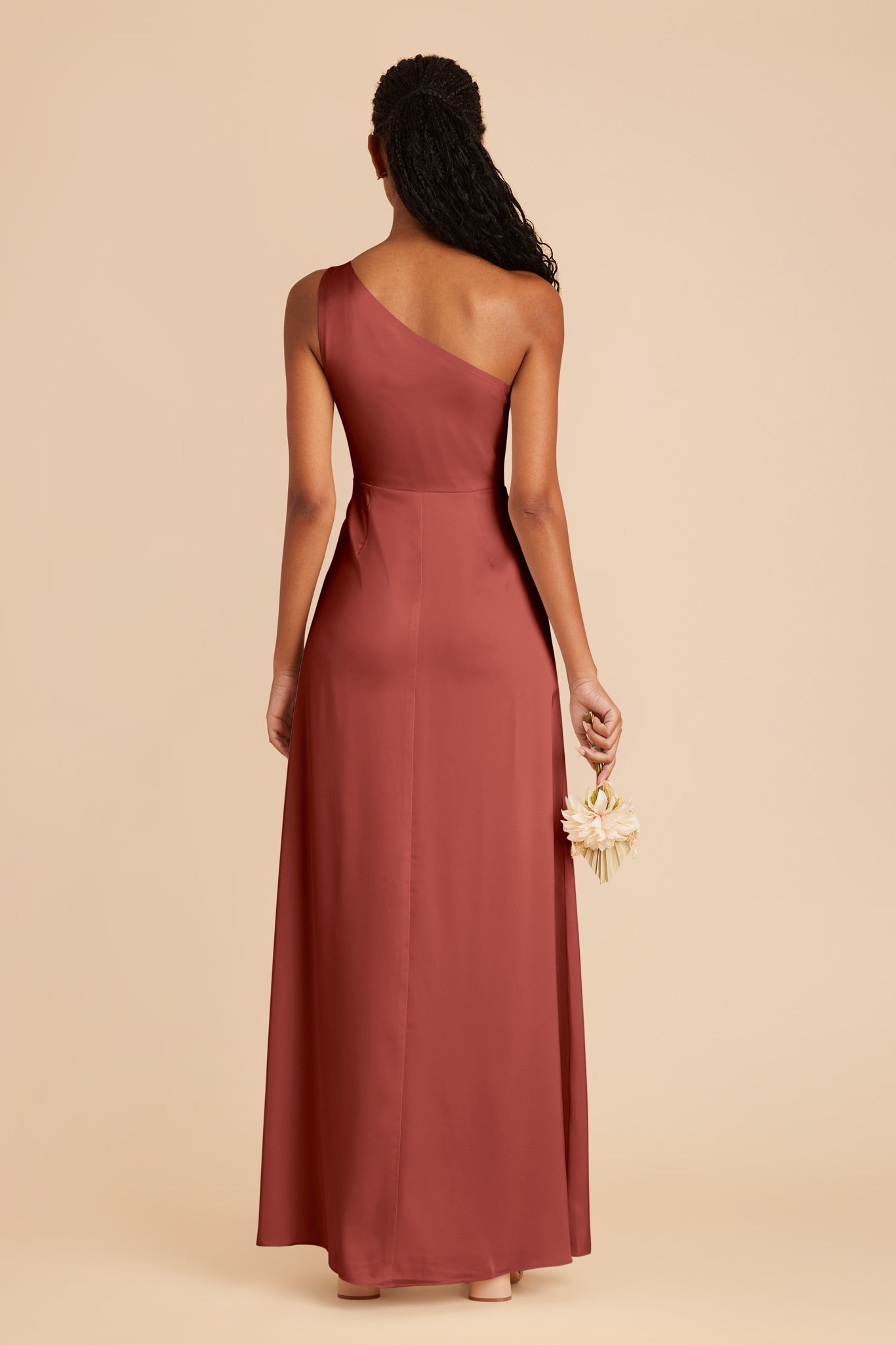 Spice Kira Matte Satin Dress by Birdy Grey