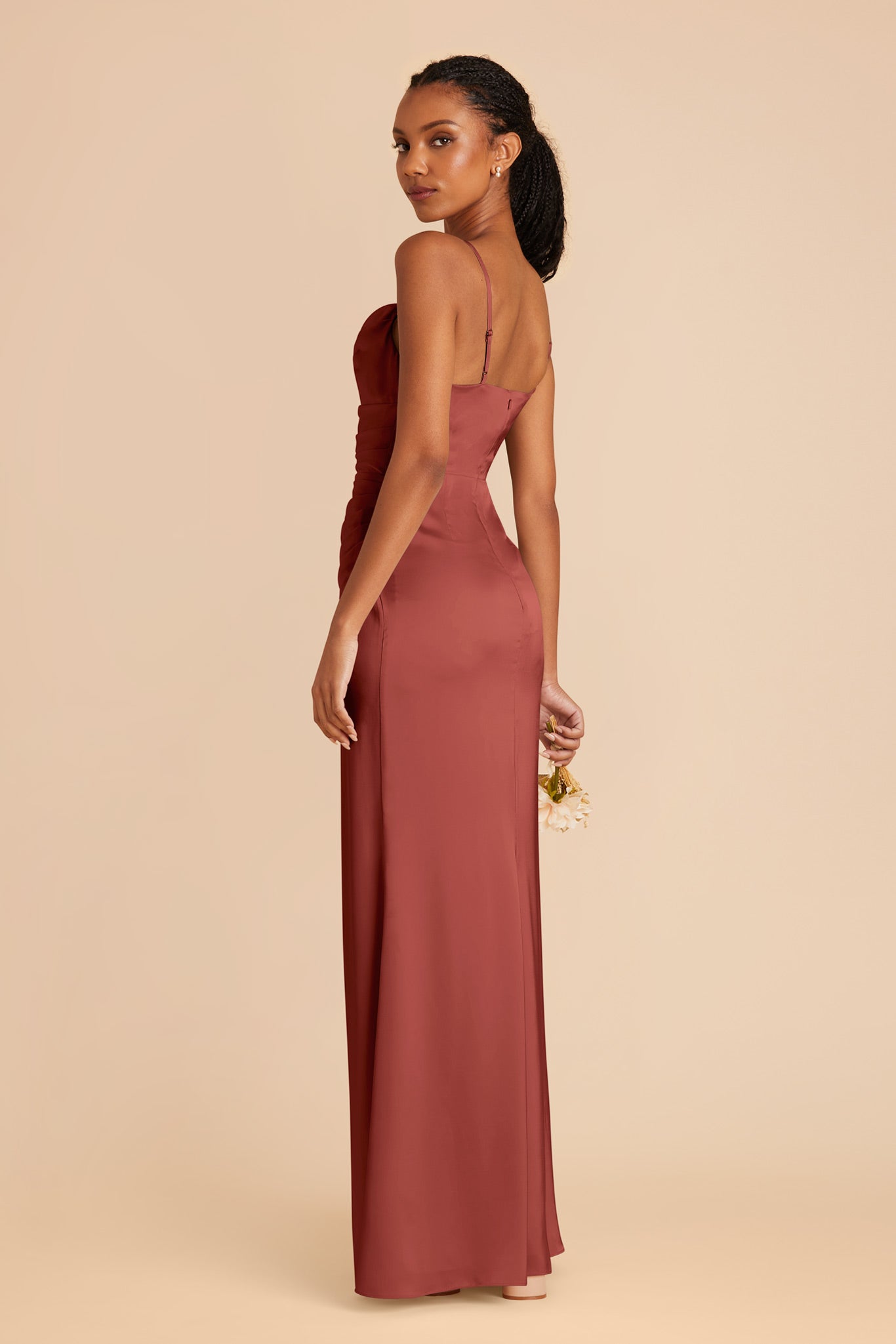 Spice Lydia Matte Satin Dress by Birdy Grey