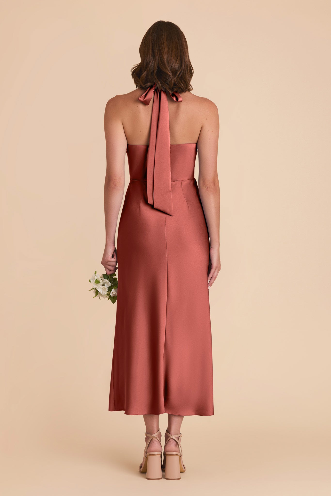 Spice Monique Matte Satin Dress by Birdy Grey