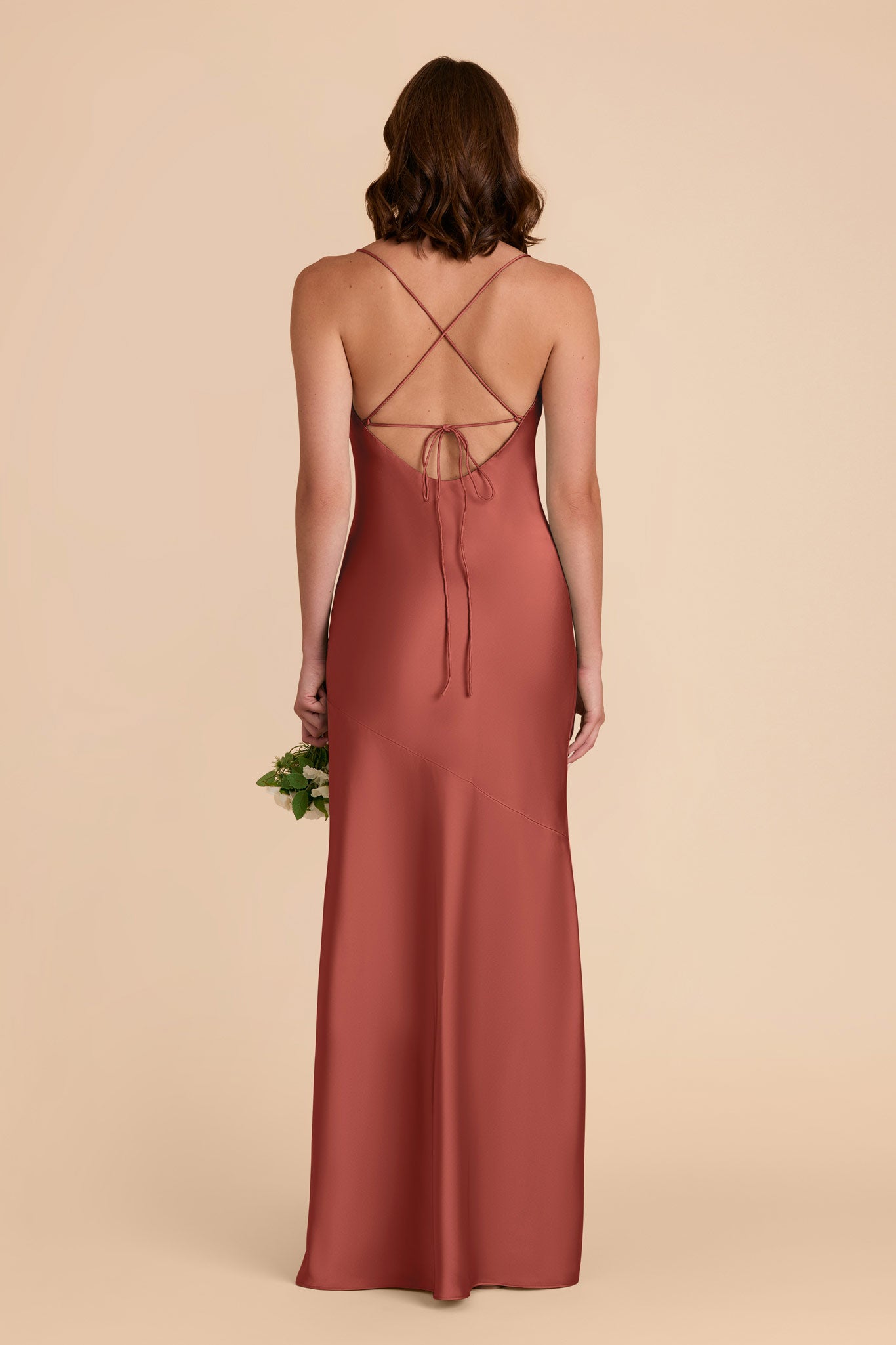 Spice Olivia Matte Satin Dress by Birdy Grey