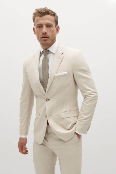 Tan Suit Jacket by SuitShop