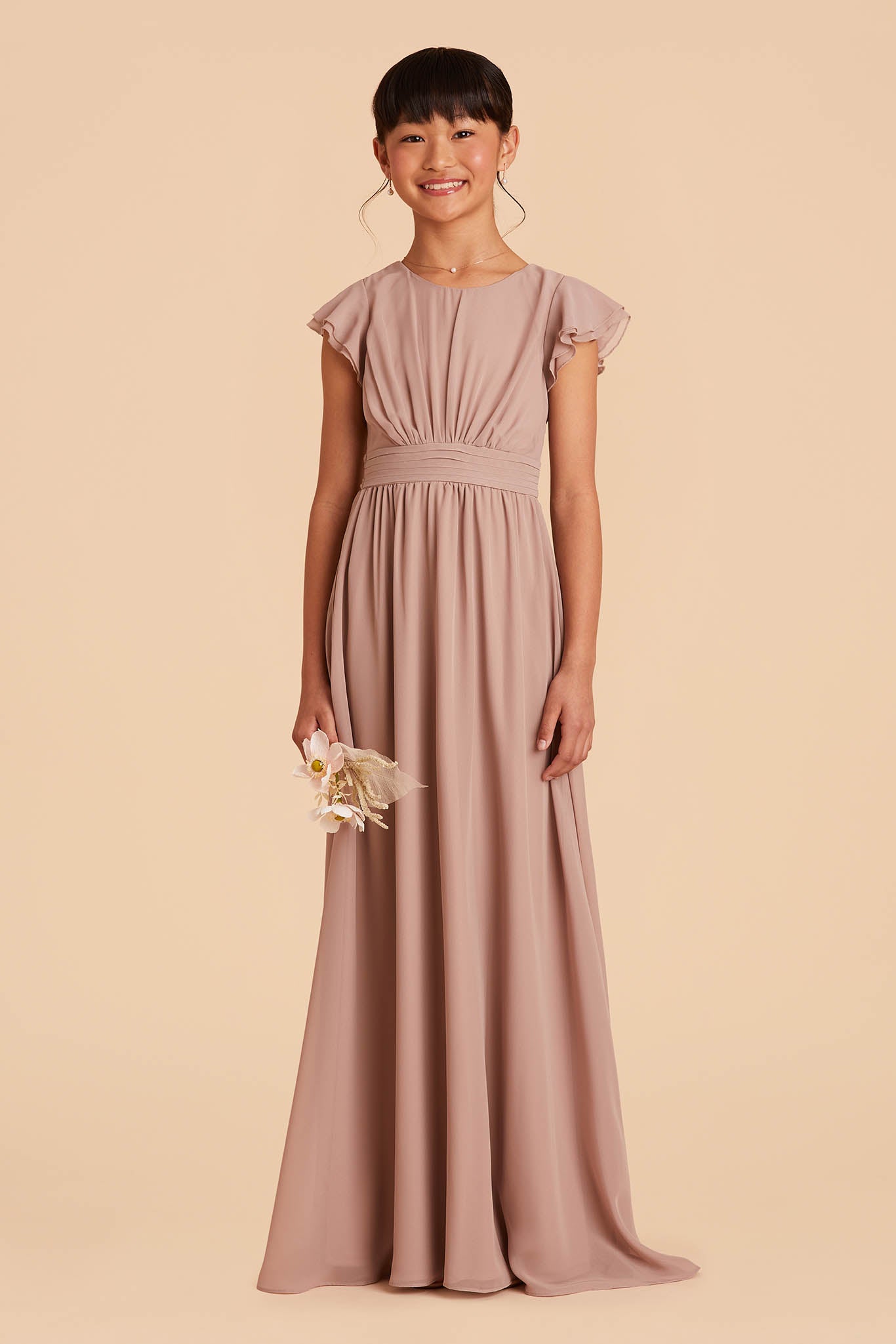 Taupe Flower Girl Dresses