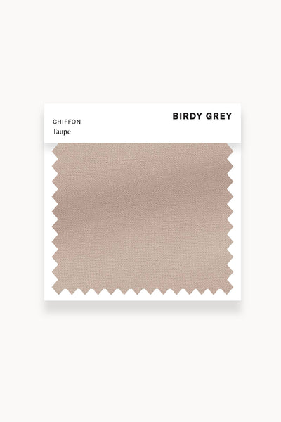 Taupe Chiffon Swatch by Birdy Grey