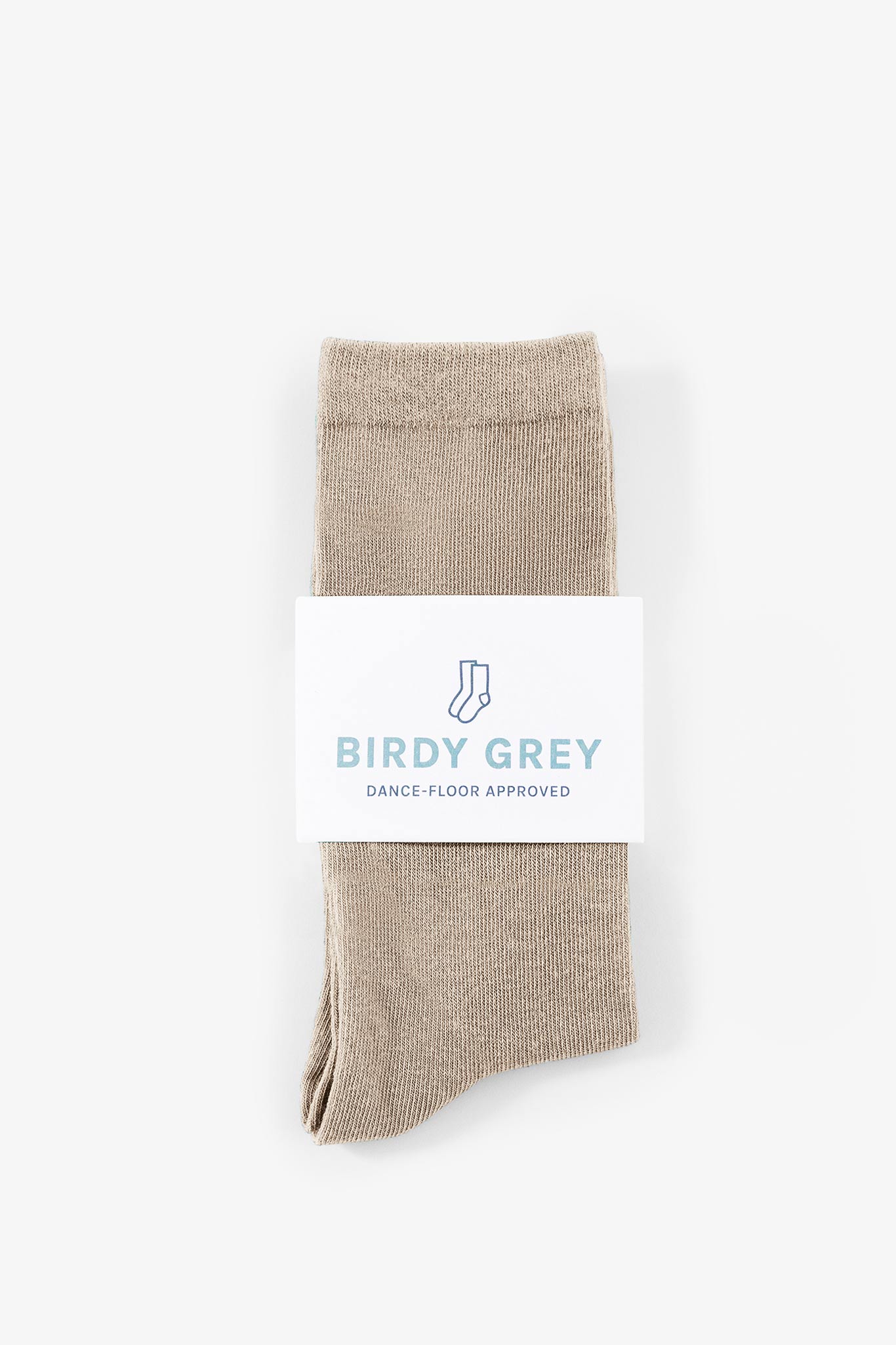 Taupe Groomsmen Socks by Birdy Grey