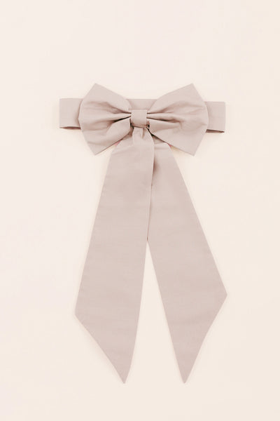 Taupe Liz Flower Girl Sash by Birdy Grey