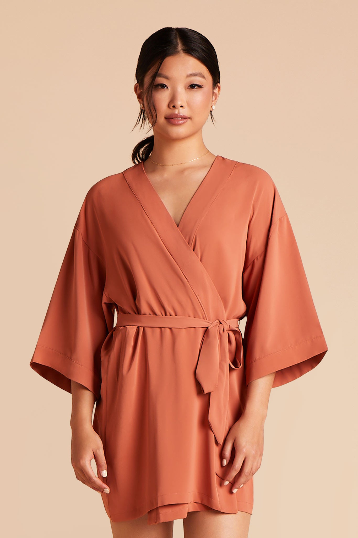 Terracotta Karen Robe by Birdy Grey