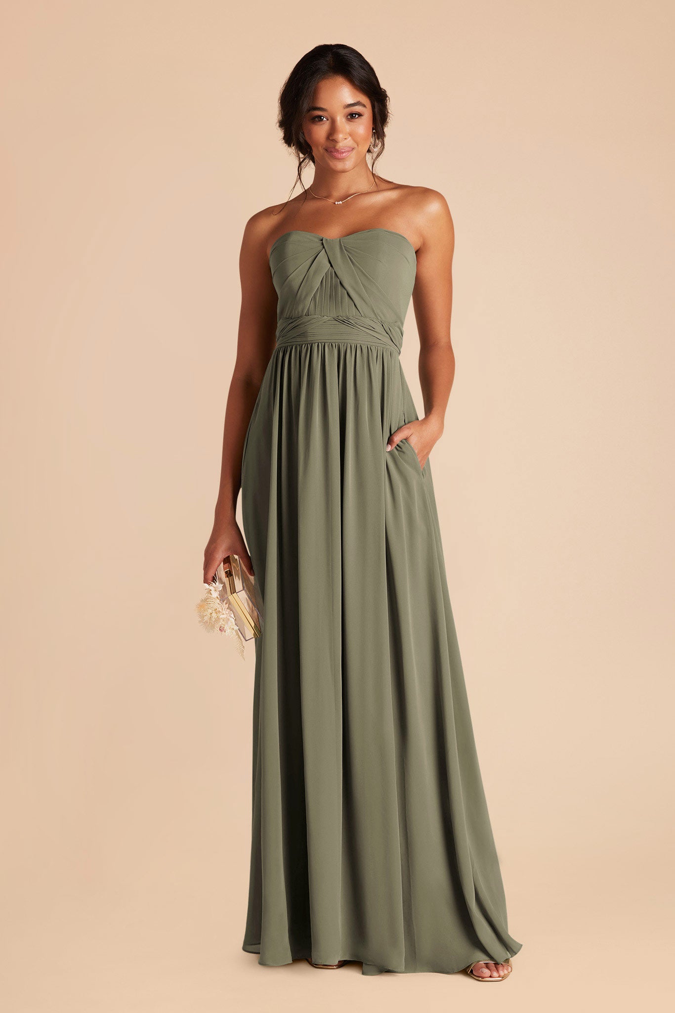 Thyme Grace Chiffon Dress by Birdy Grey