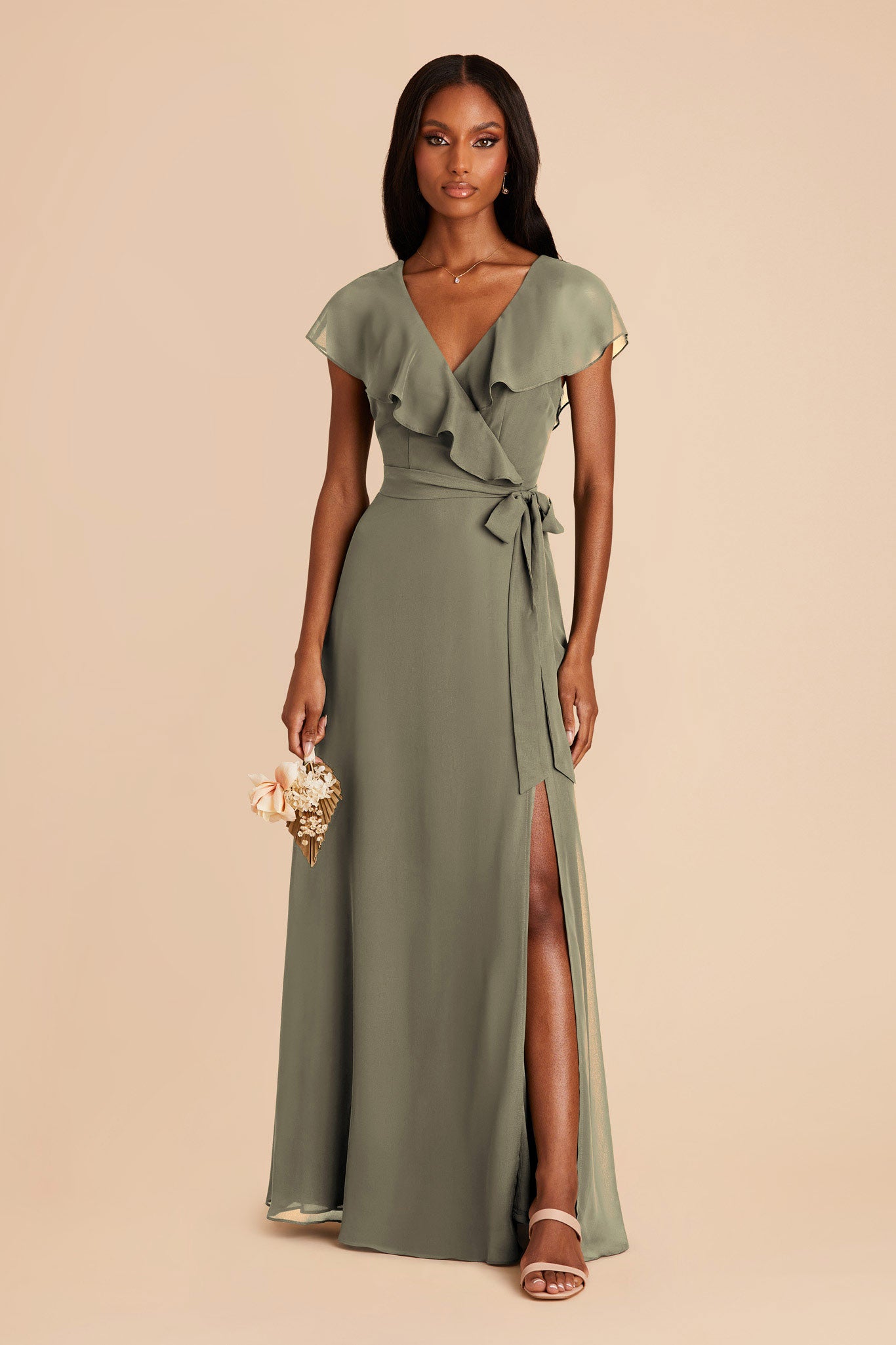 Thyme Jackson Chiffon Dress by Birdy Grey